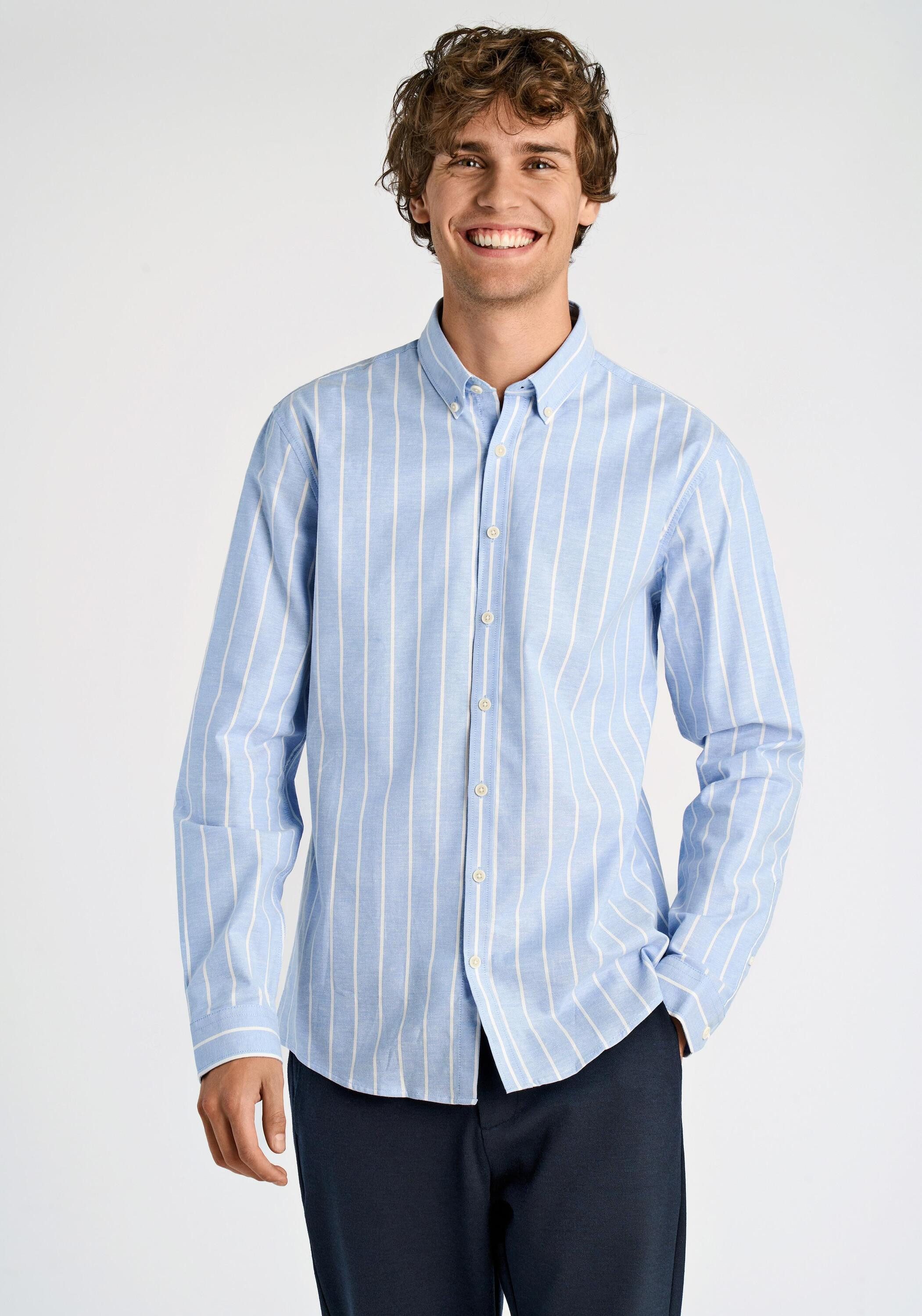 Businesshemd Oxford-Hemd (Langarm) Relaxed Fit