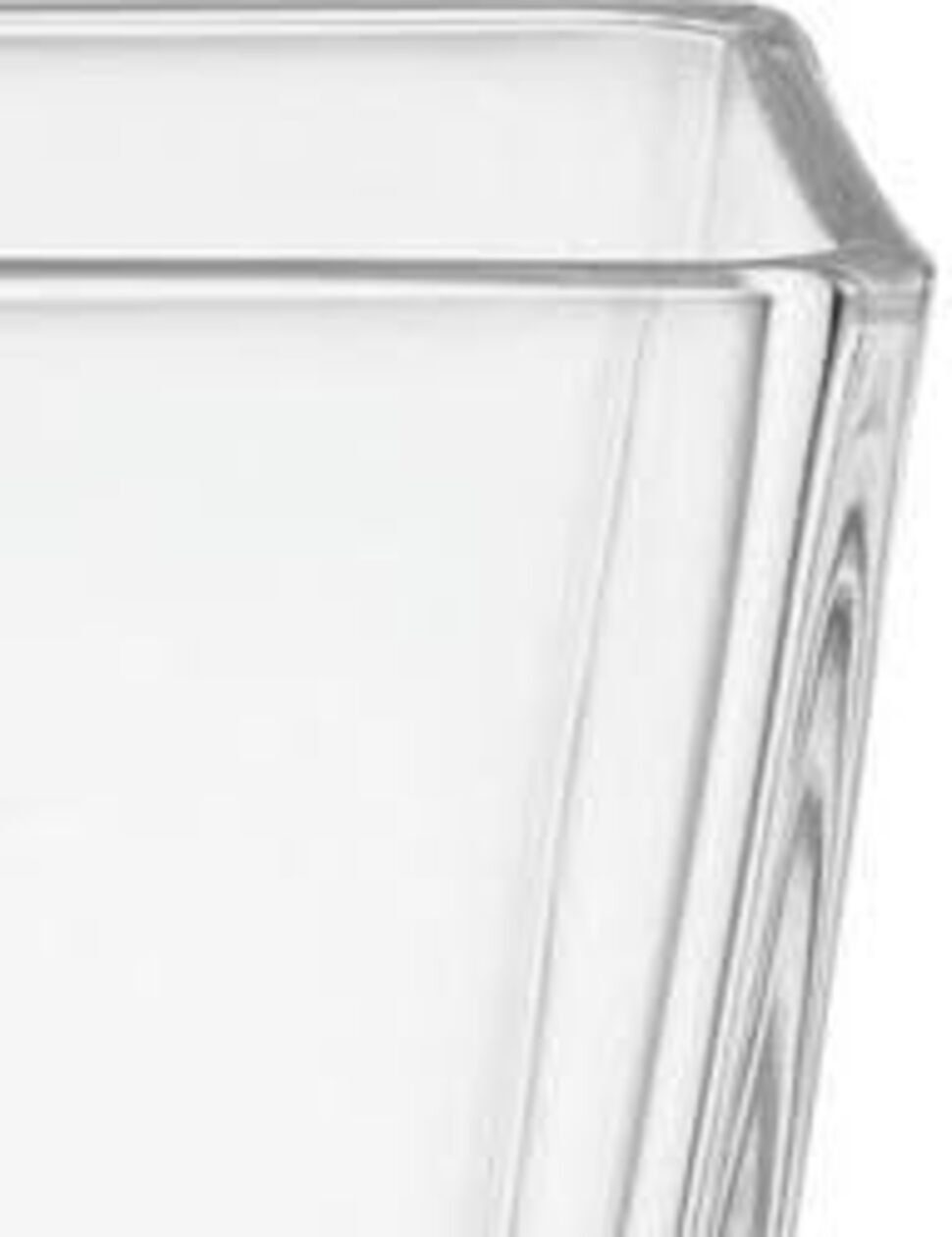 GlasArt Tischvase Glasvase, 850ml Vase 16x10cm, 2er Blumenvase Glas Modena, Set