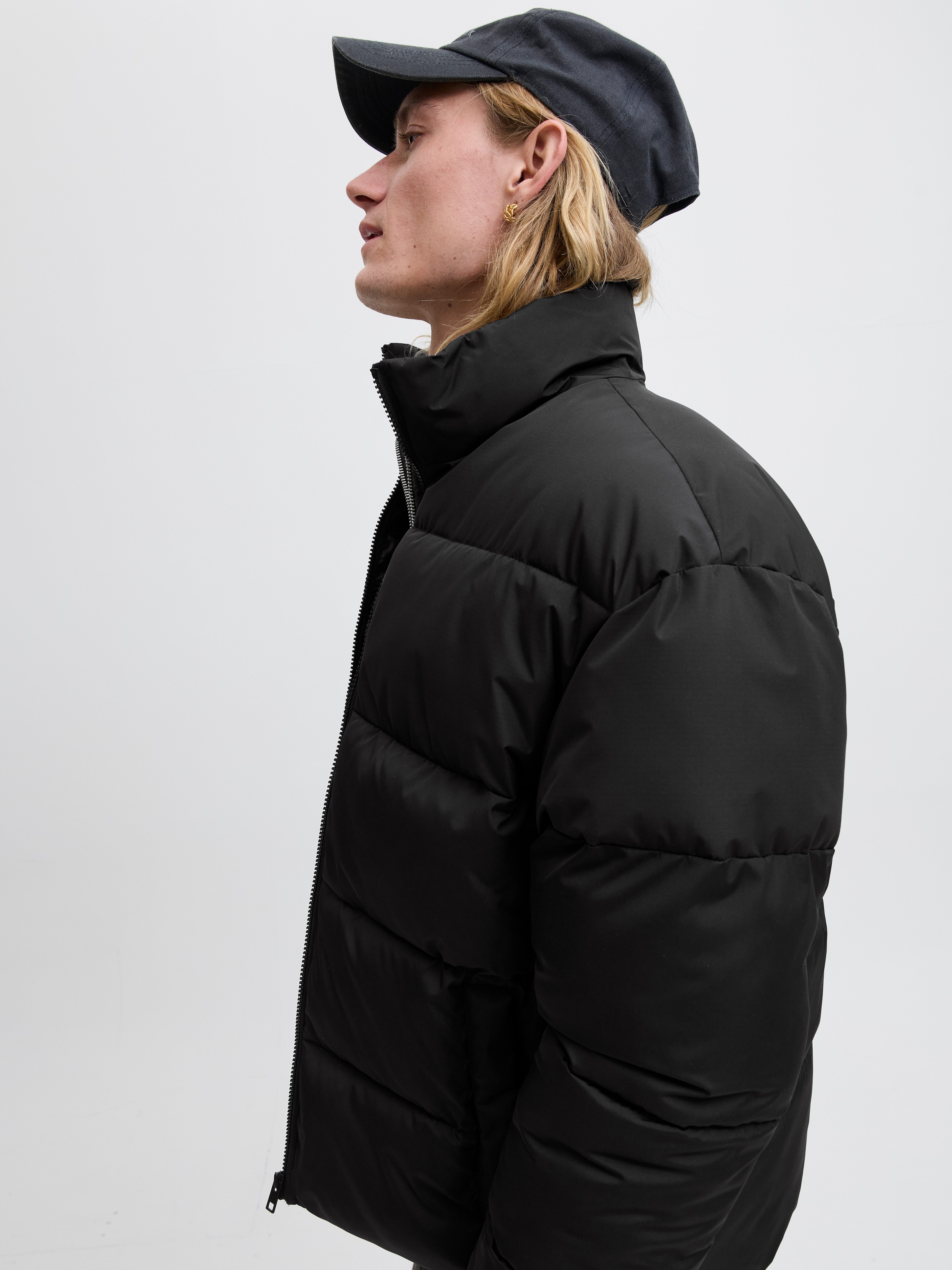 Jack & Jones Steppjacke JJMAZE PUFFER COLLAR