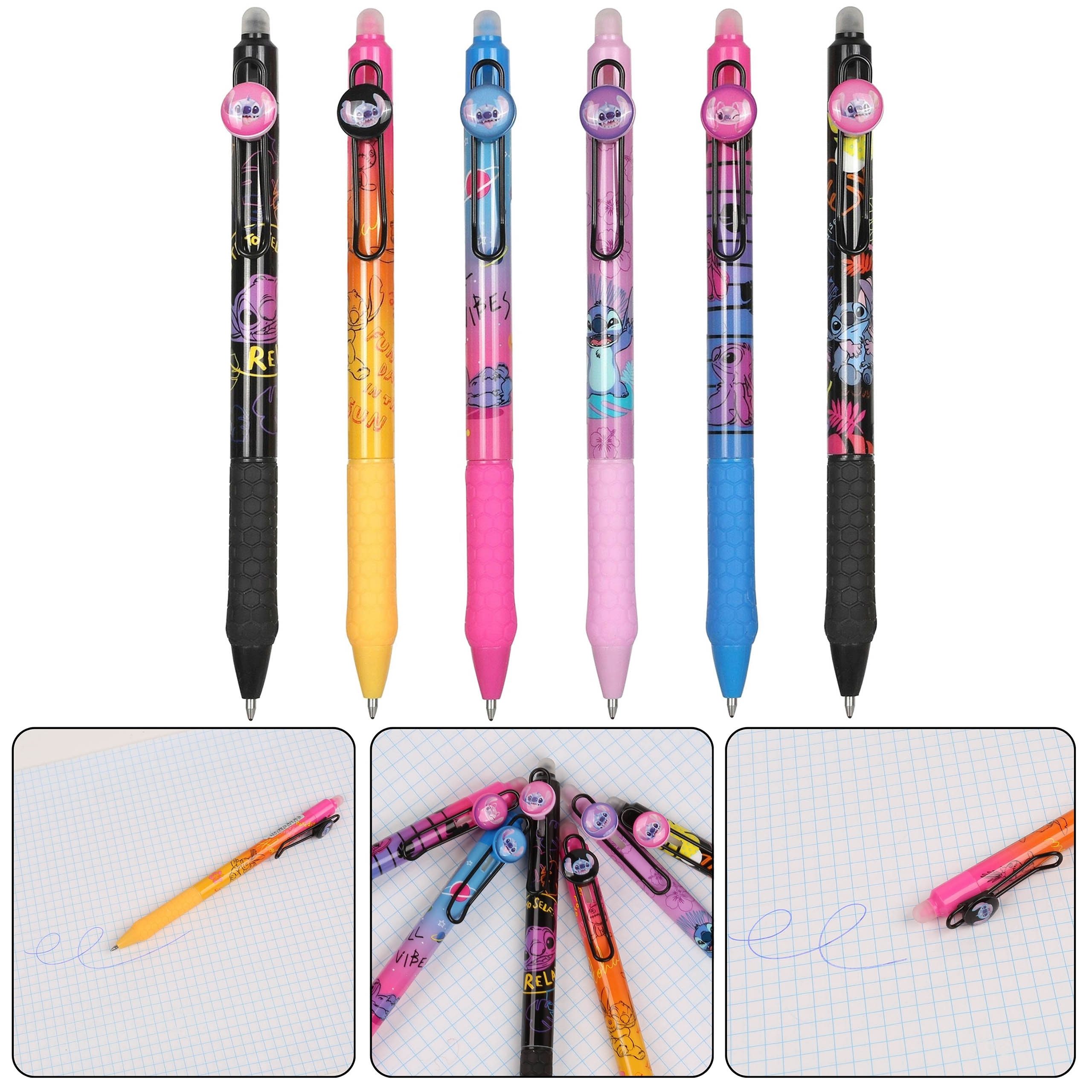 Sarcia.eu Gelschreiber DISNEY Stitch Gelschreiber,blaue Tinte,löschbar,automatisch 0,7mm