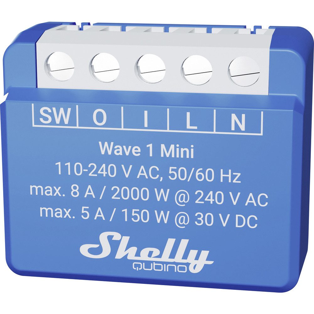 Shelly Shelly Qubino Wave 1 Mini Schaltaktor Z-Wave Smart-Home-Zubehör