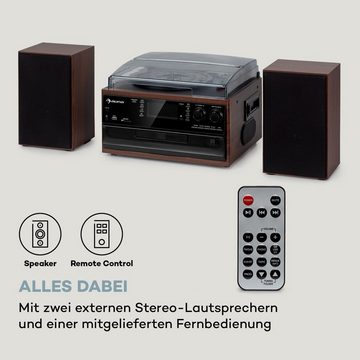Auna Connect System Stereoanlage (FM und DAB+ Radiotuner)