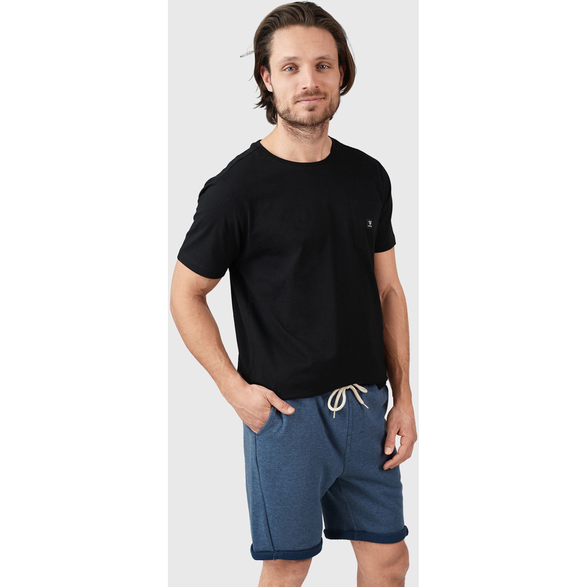 Brunotti Sweatshorts mit Brunotti-Badge günstig online kaufen