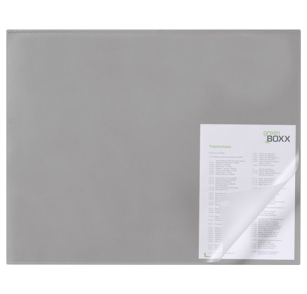 Thumbnail - DURABLE Schreibtischunterlage Durable 7293 729310 Schreibunterlage Grau (B x H) 650 mm x 520 mm