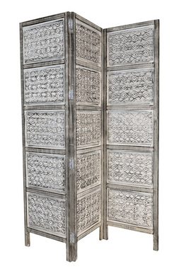Marrakesch Orient & Mediterran Interior Paravent Orientalischer Paravent Lakshmi 180cm, Raumteiler, Sichtschutz, Handarbeit