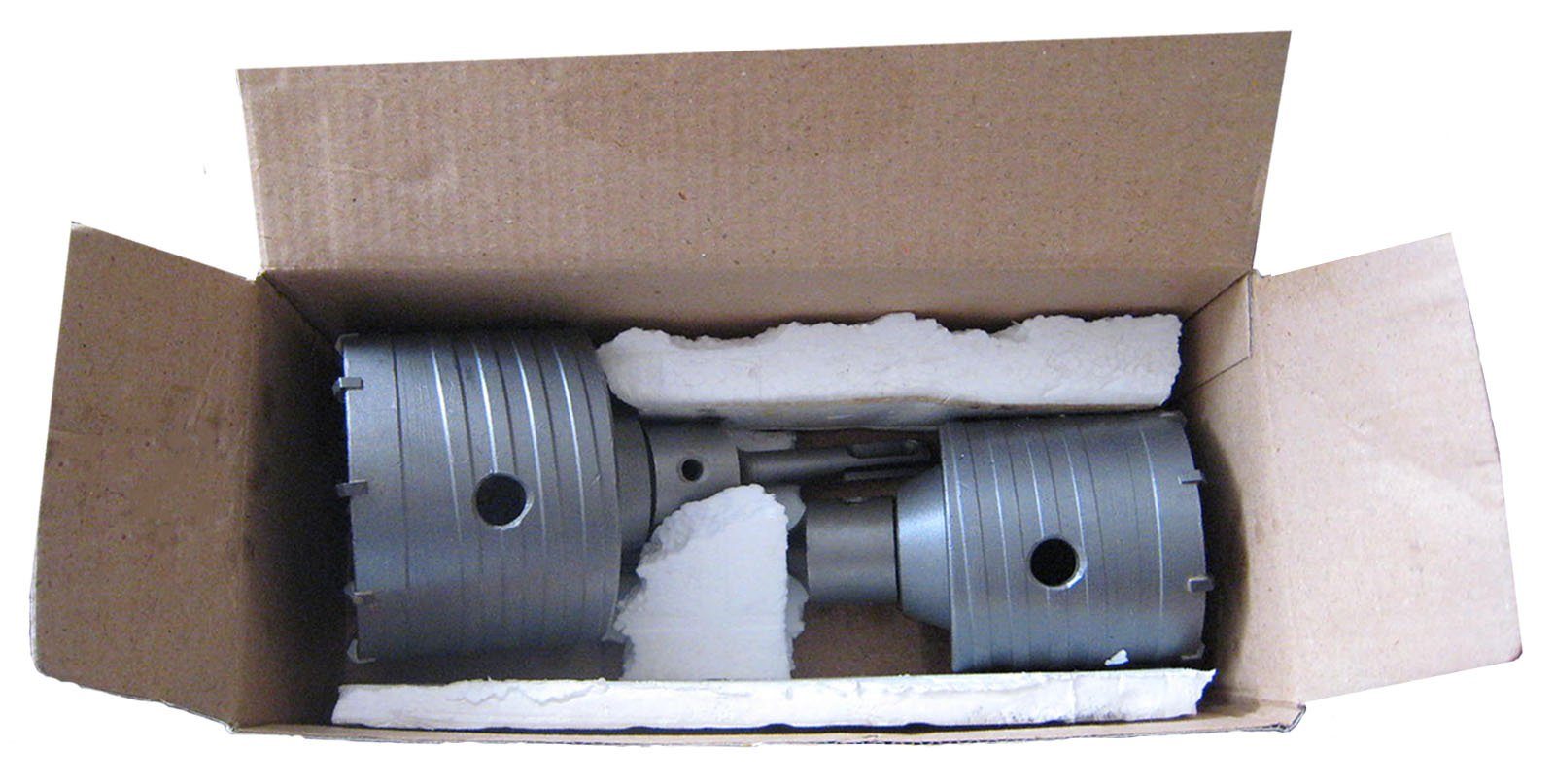 VaGo-Tools Betonbohrer Bohrkrone Dosenbohrer Bohrer 80+65mm SDS Plus Set