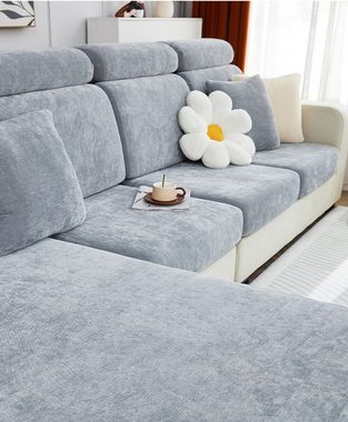 Sofahusse Sofabezug Ecksofa L Form Stretch Chenille Sofa, Coonoor, Überzug Universal Couchbezug