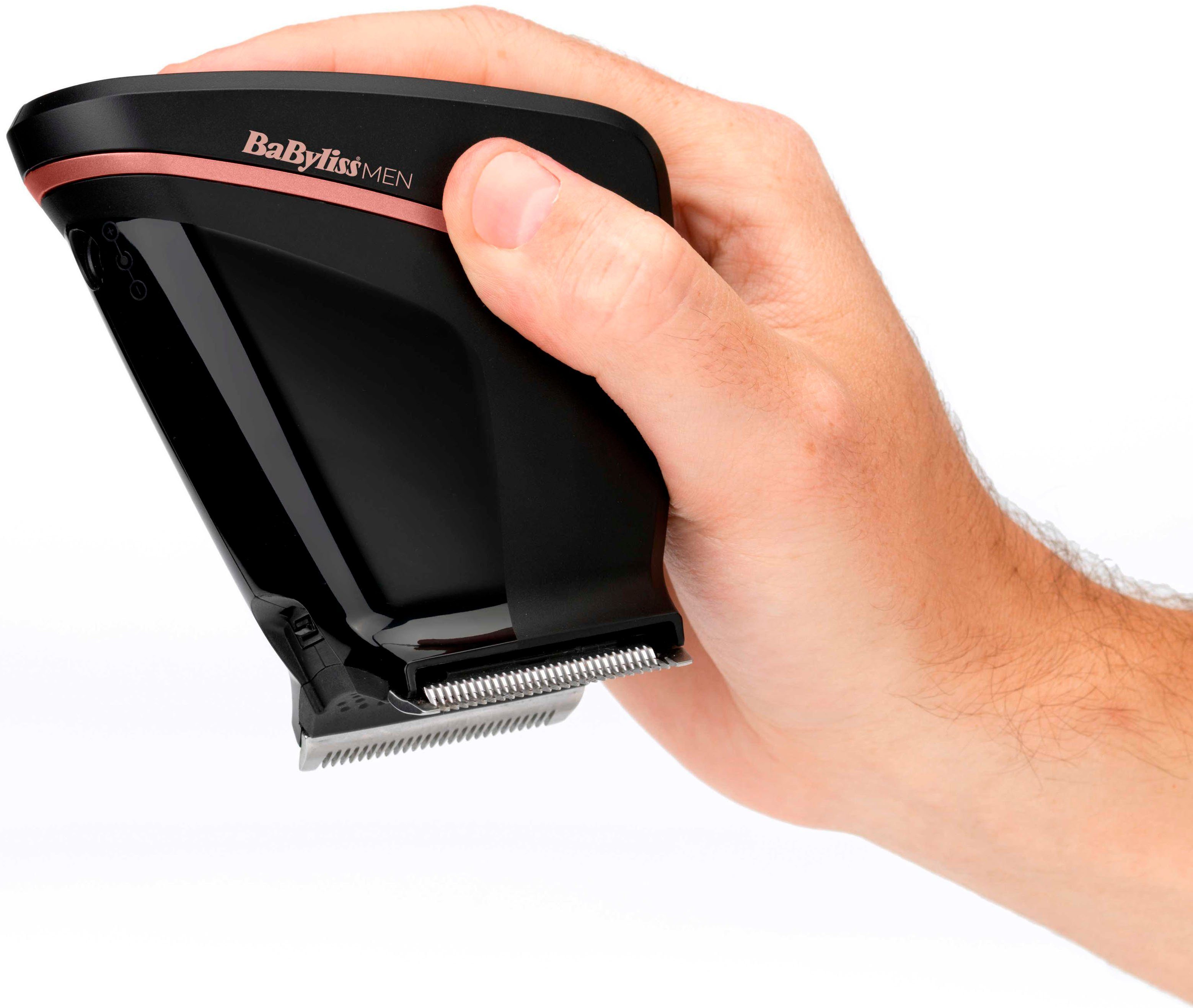 MEN BaByliss Design ergonomischer 0,3-13mm Haarschneider Haarschneider Crewcut, SC758E