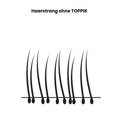 TOPPIK Haarstyling-Set TOPPIK 55 g. - Streuhaar, Haarverdichtung, Schütthaar, Haarfasern, Puder, Hair Fibers