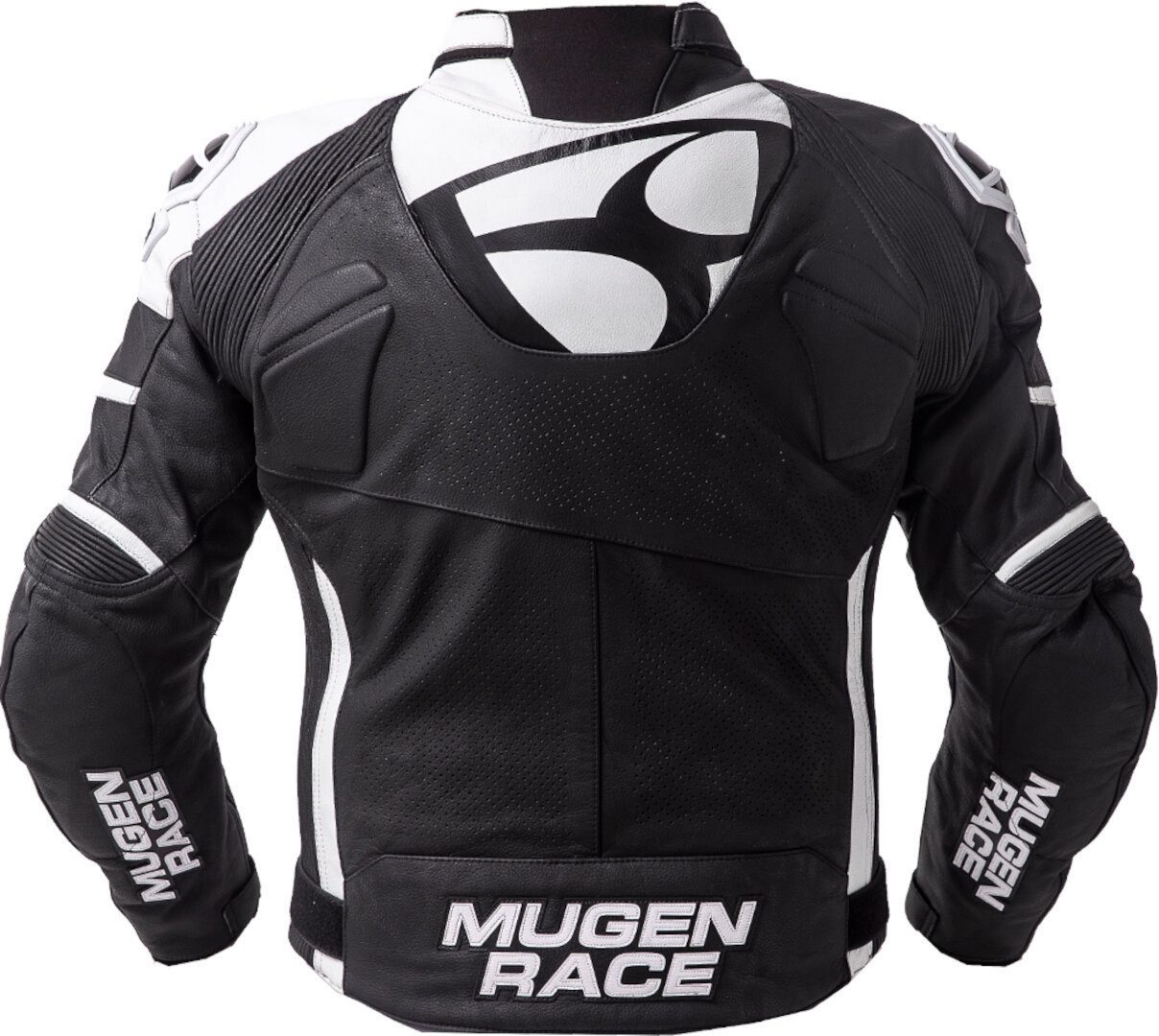 MUGENRACE Motorradjacke Aggressore Motorrad Lederjacke Ellenbogenprotektore günstig online kaufen