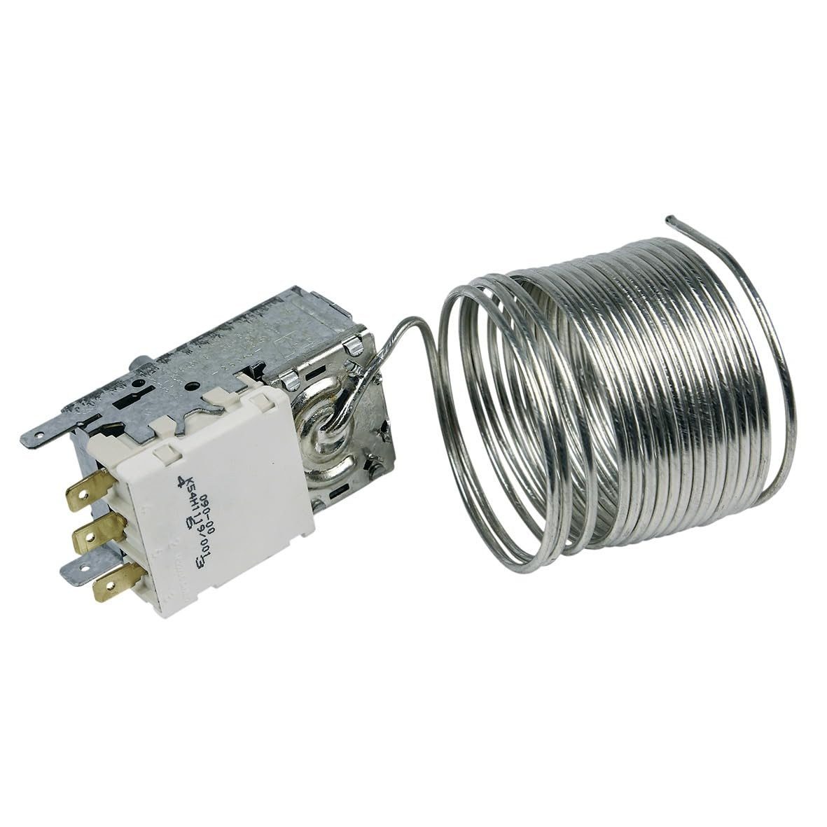 VIOKS Montagezubehör Kühlschrank Thermostat Erzatz für Ranco K54-H1119, mit 2500mm Kapillarrohr für Kühl-Gefrierkombination