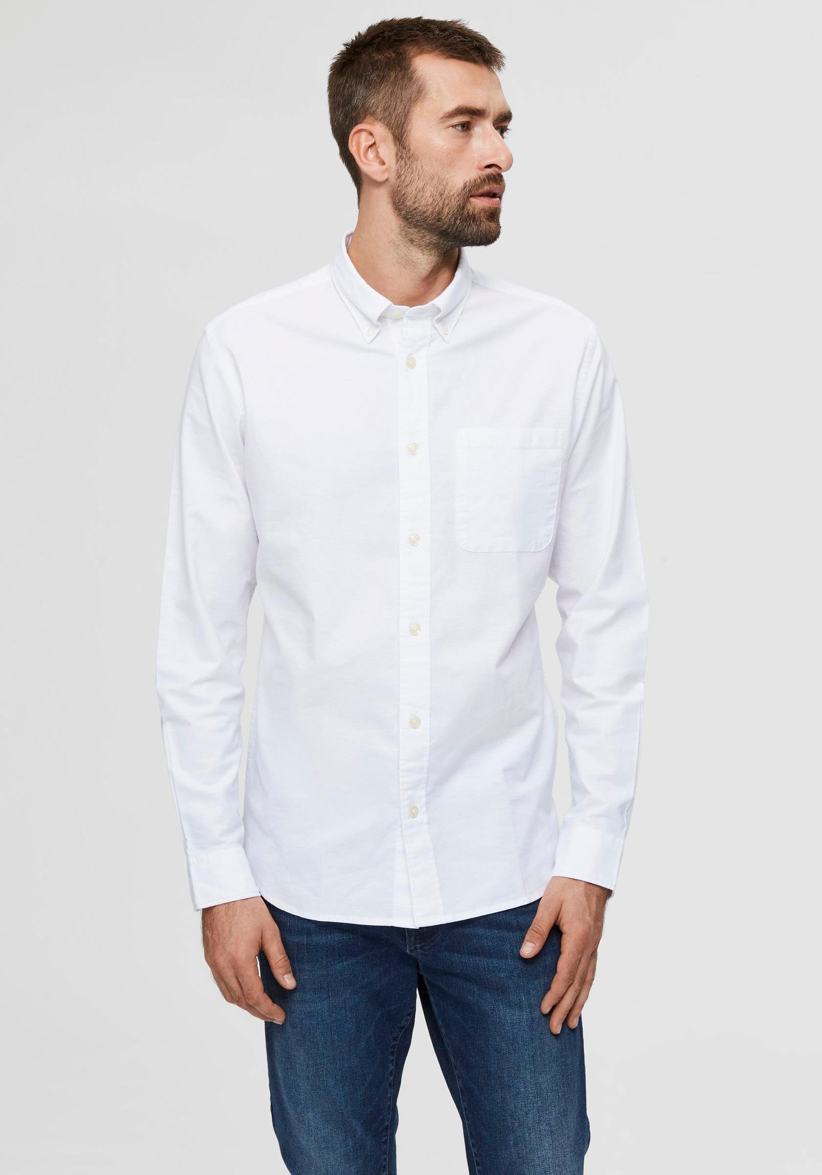 Selected Homme Herren Freizeithemd SLHREGRICK-OX FLEX - Regular Fit günstig online kaufen