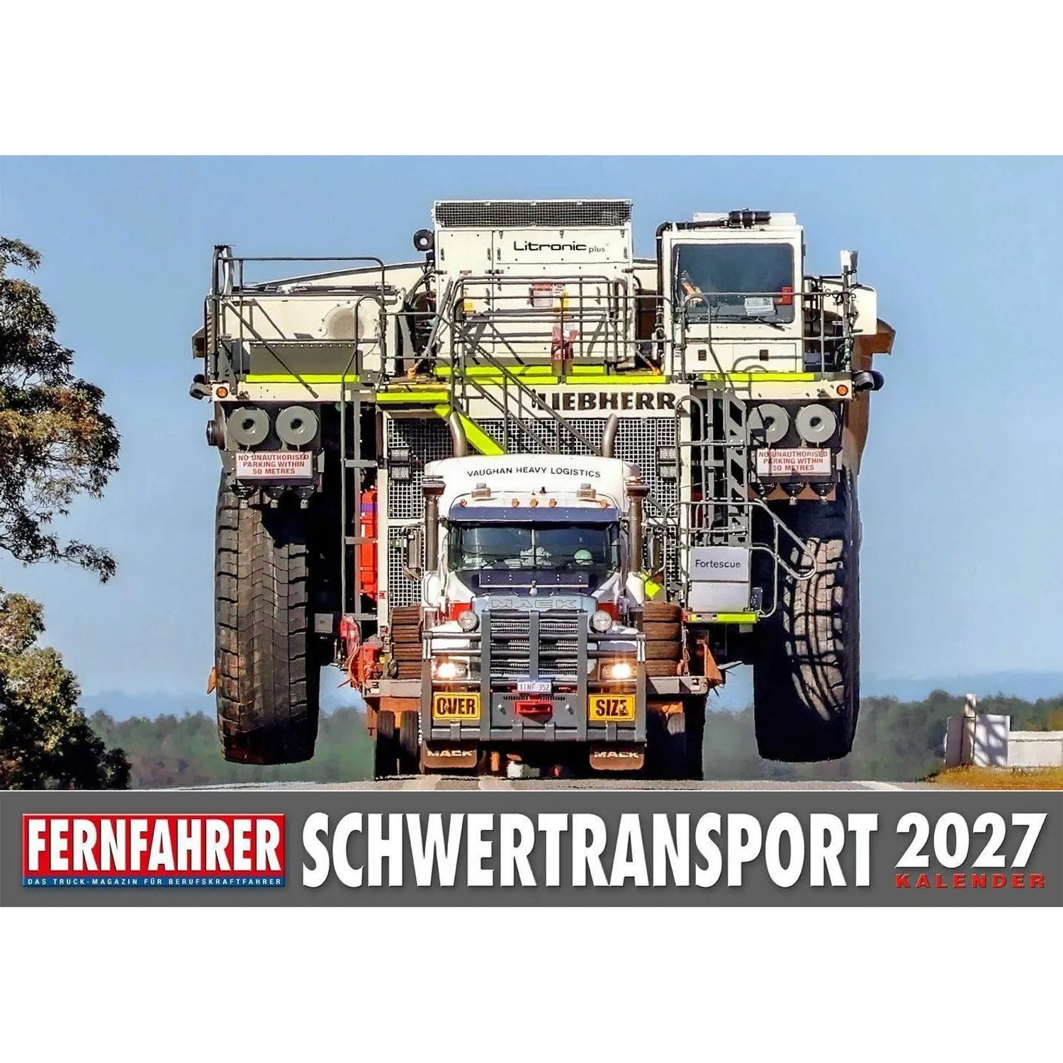pietsch Wandkalender Schwertransporter Kalender 2027