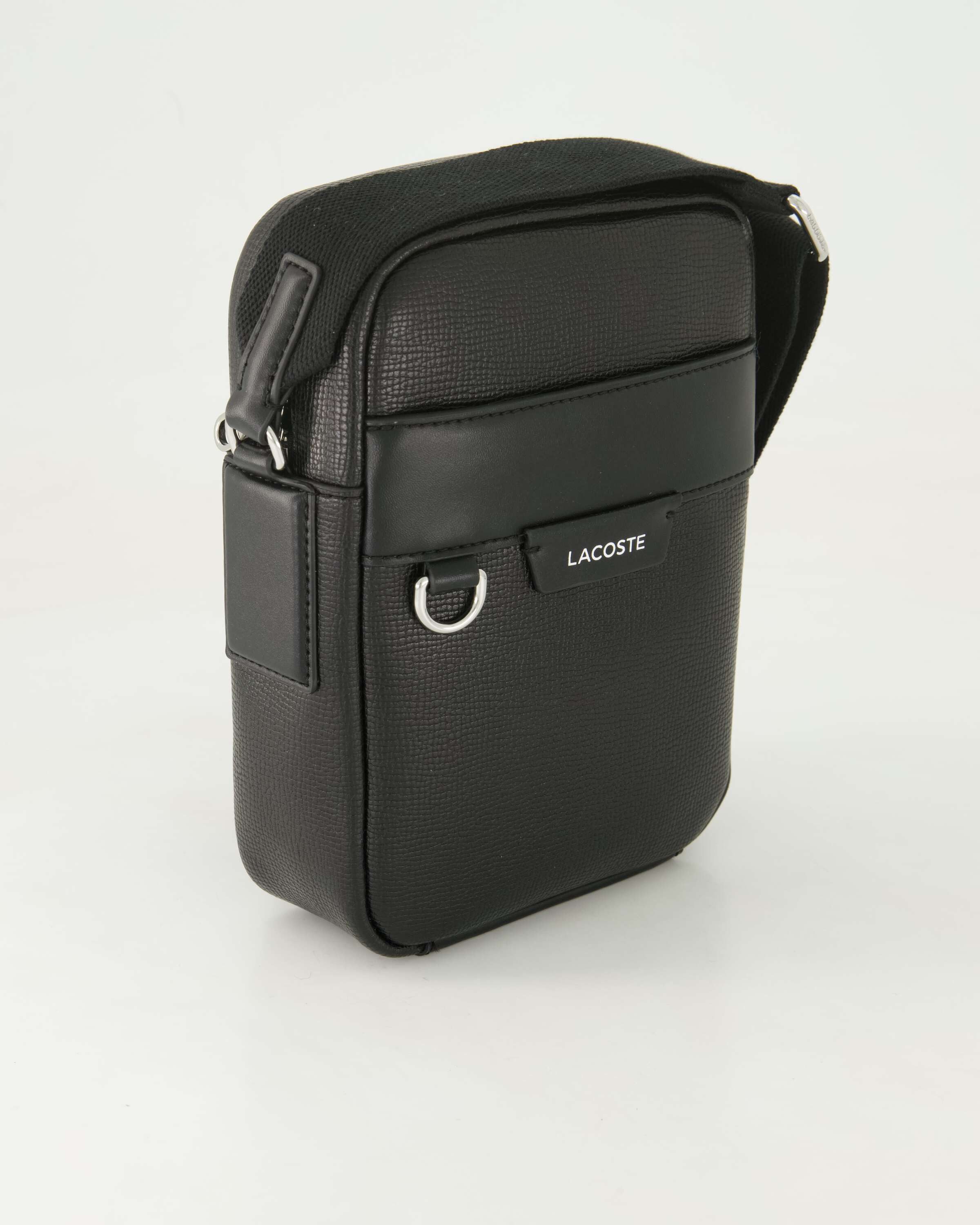 Lacoste Umhängetasche Camera Bag, Obermaterial: Leder