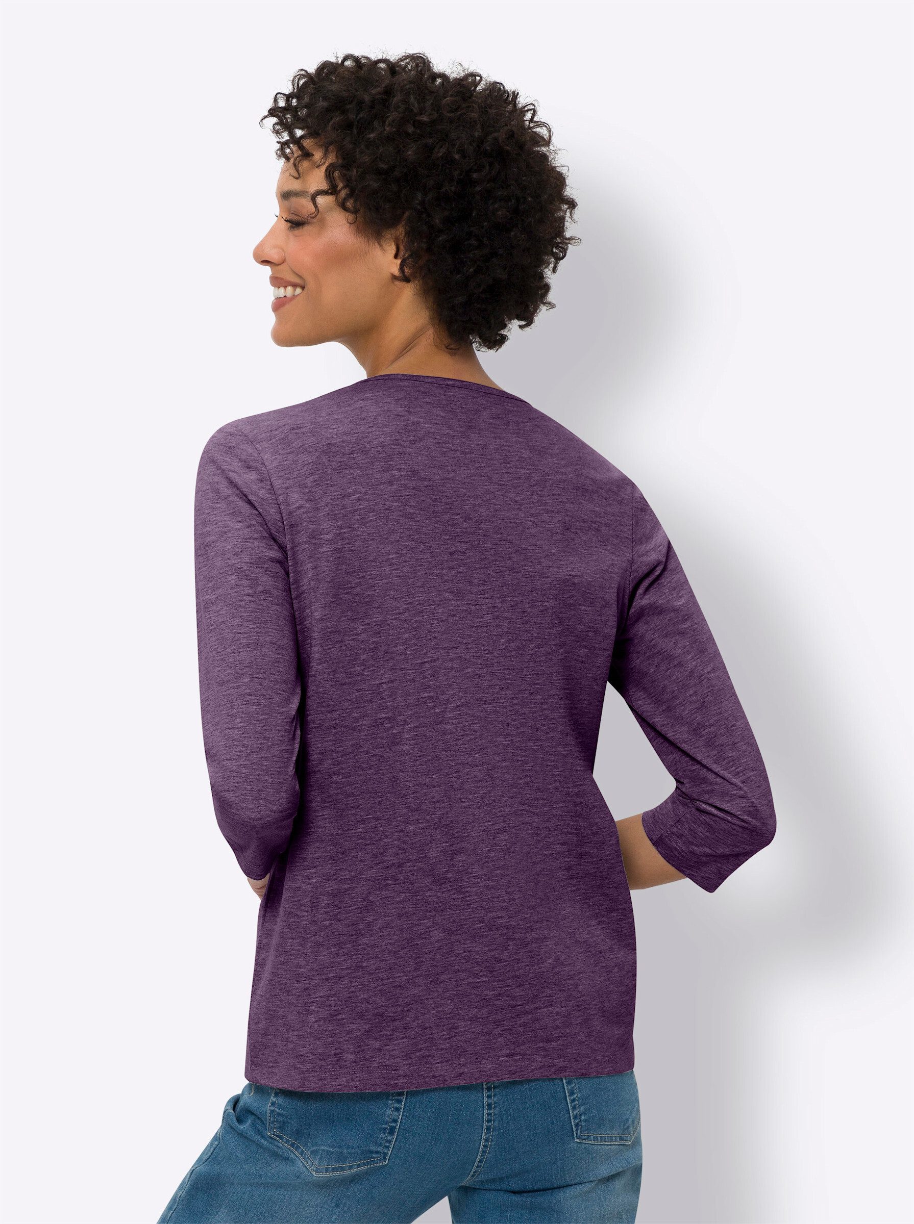 Sieh an! T-Shirt 3/4-Arm-Shirt günstig online kaufen