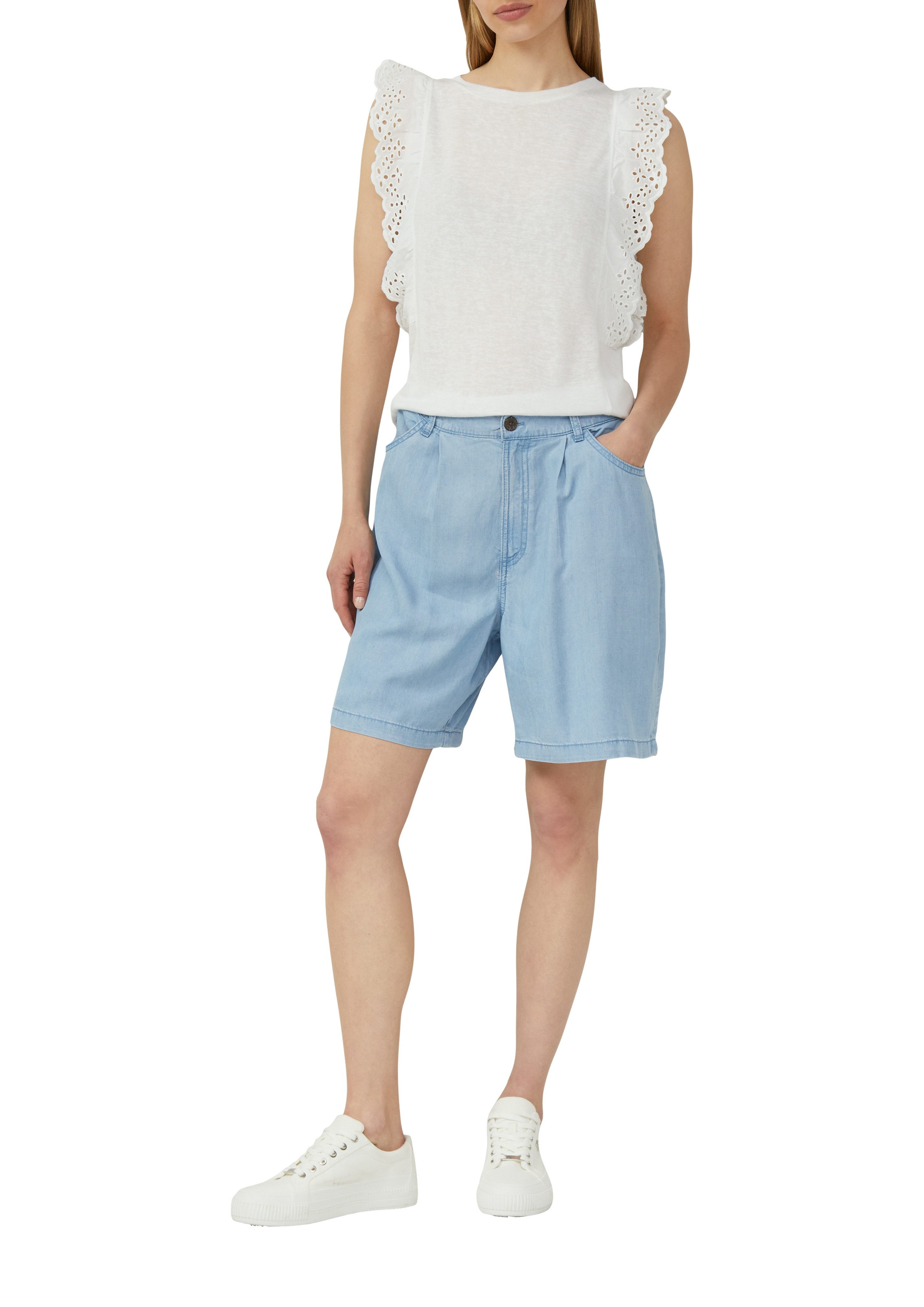 s.Oliver Bermudas Sommerhose aus weichem Lyocell günstig online kaufen