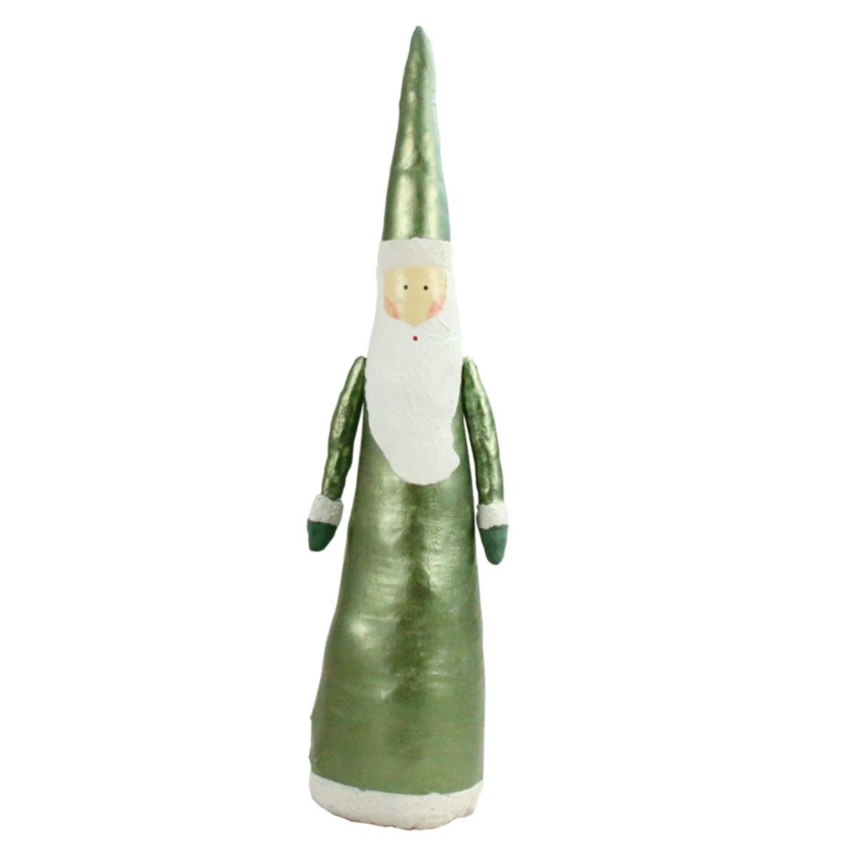NIC DYSENS Weihnachtsmann nic duysens Nikolaus mint metallic H ca 60 cm (Stück)