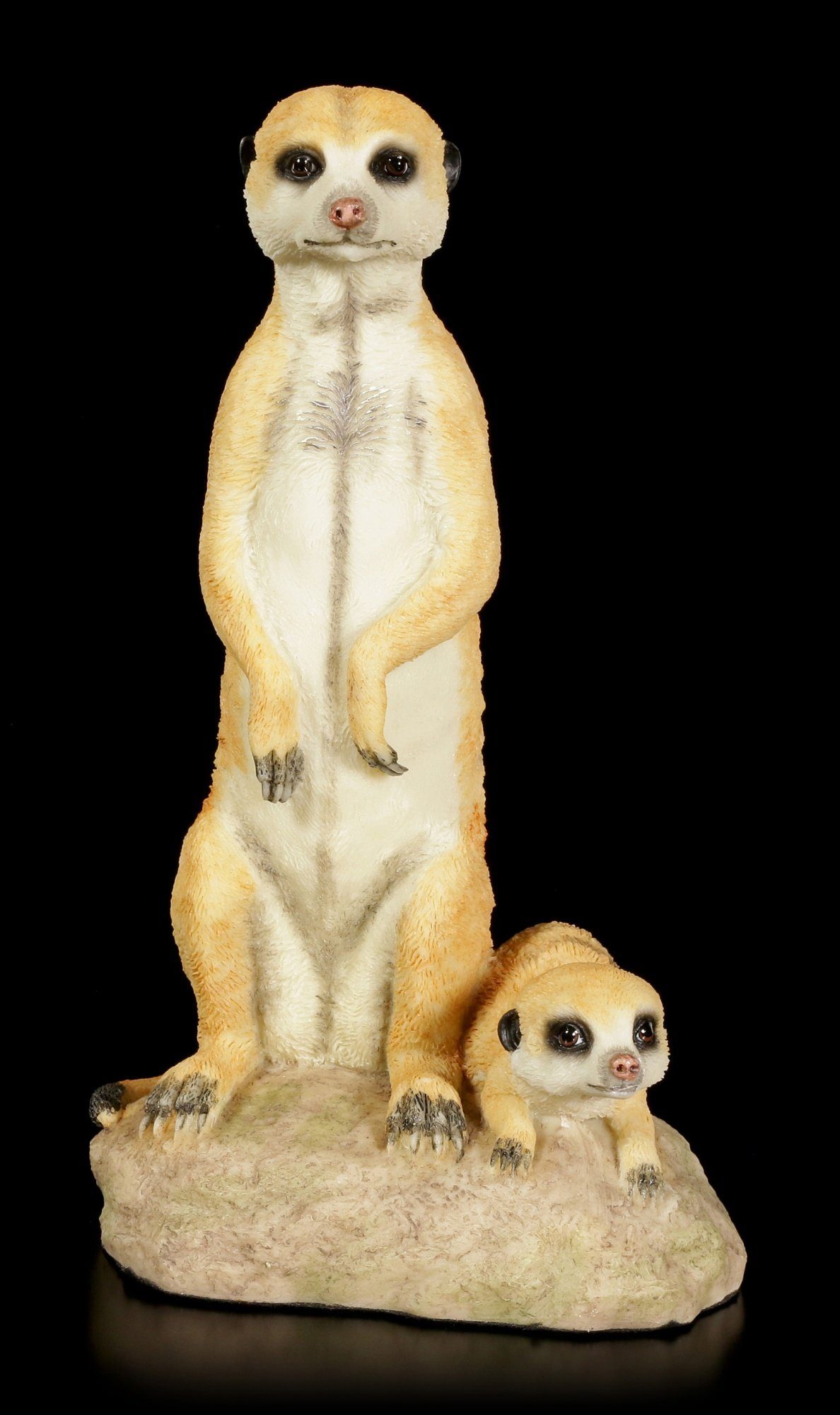 mit Tierfigur Shop Figur GmbH - Tierdeko Figuren - Baby Erdmännchen Tierfigur Veronese