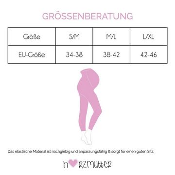 Herzmutter Umstandsleggings 80DEN Leggings - Schwangerschaftsstrumpfhose (1-tlg)