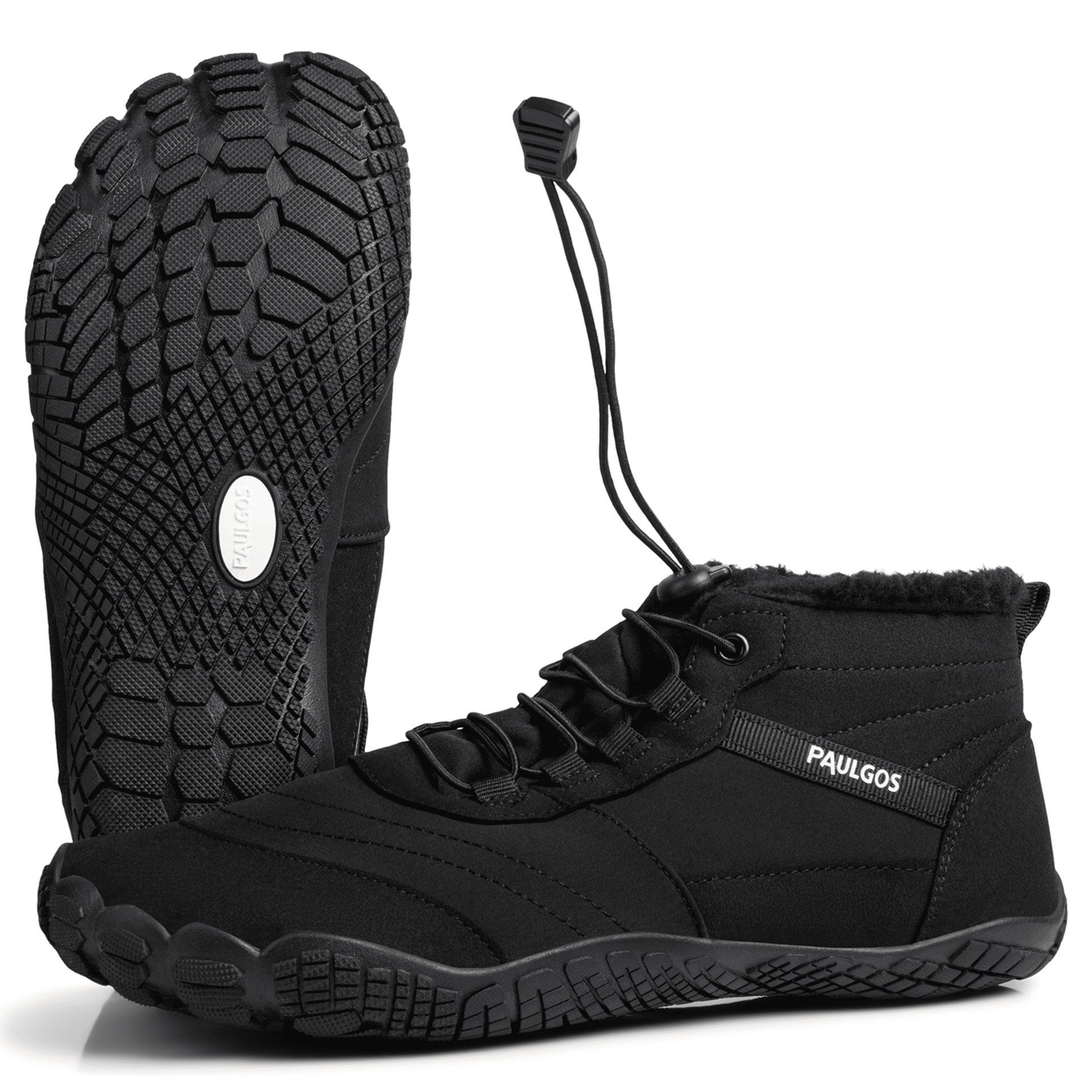 PAULGOS Winterbarfußschuhe, unisex, Größe 37-47 in 3 Farben Haferlschuh