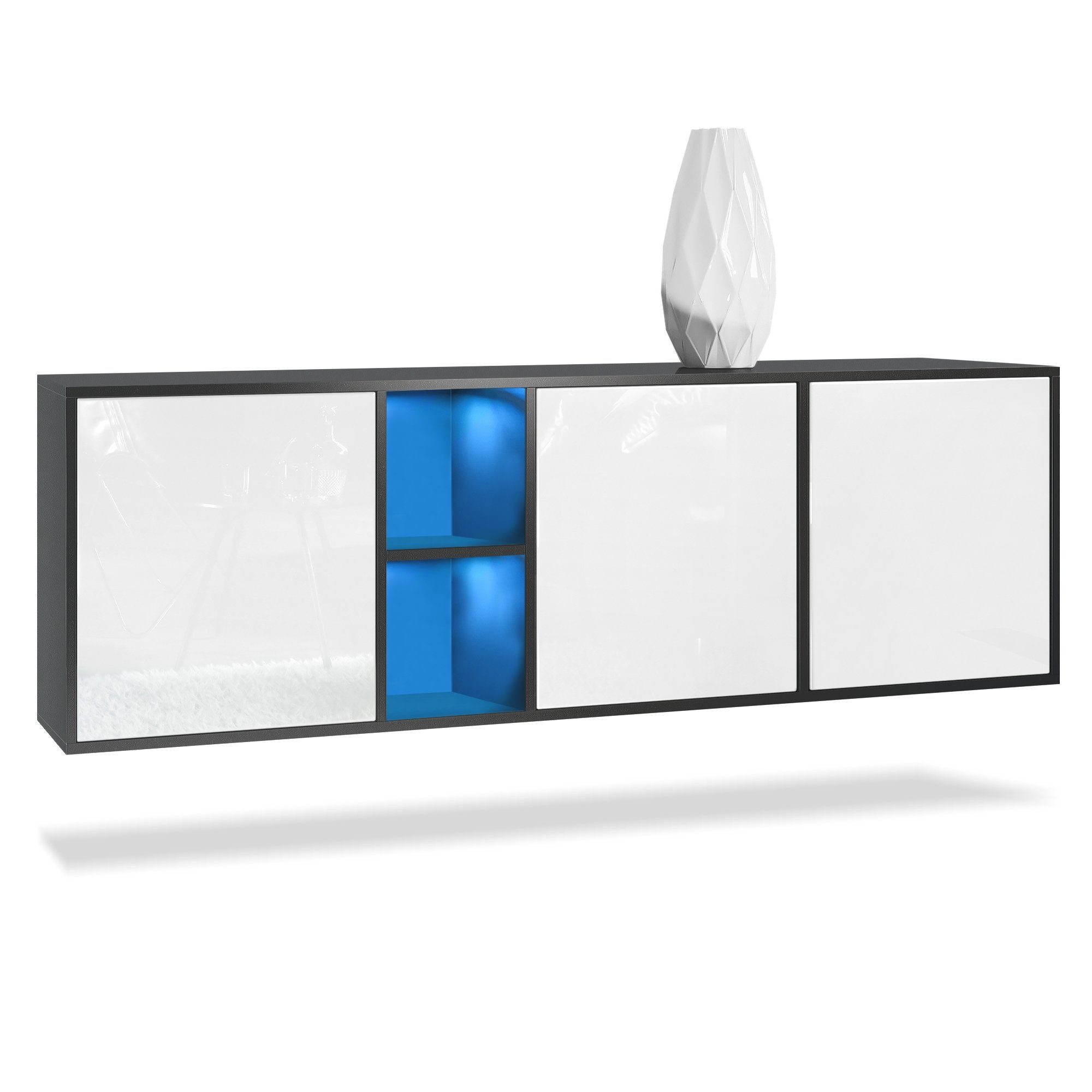 Vladon Sideboard Cuba (Kommode, mit 3 günstig online kaufen