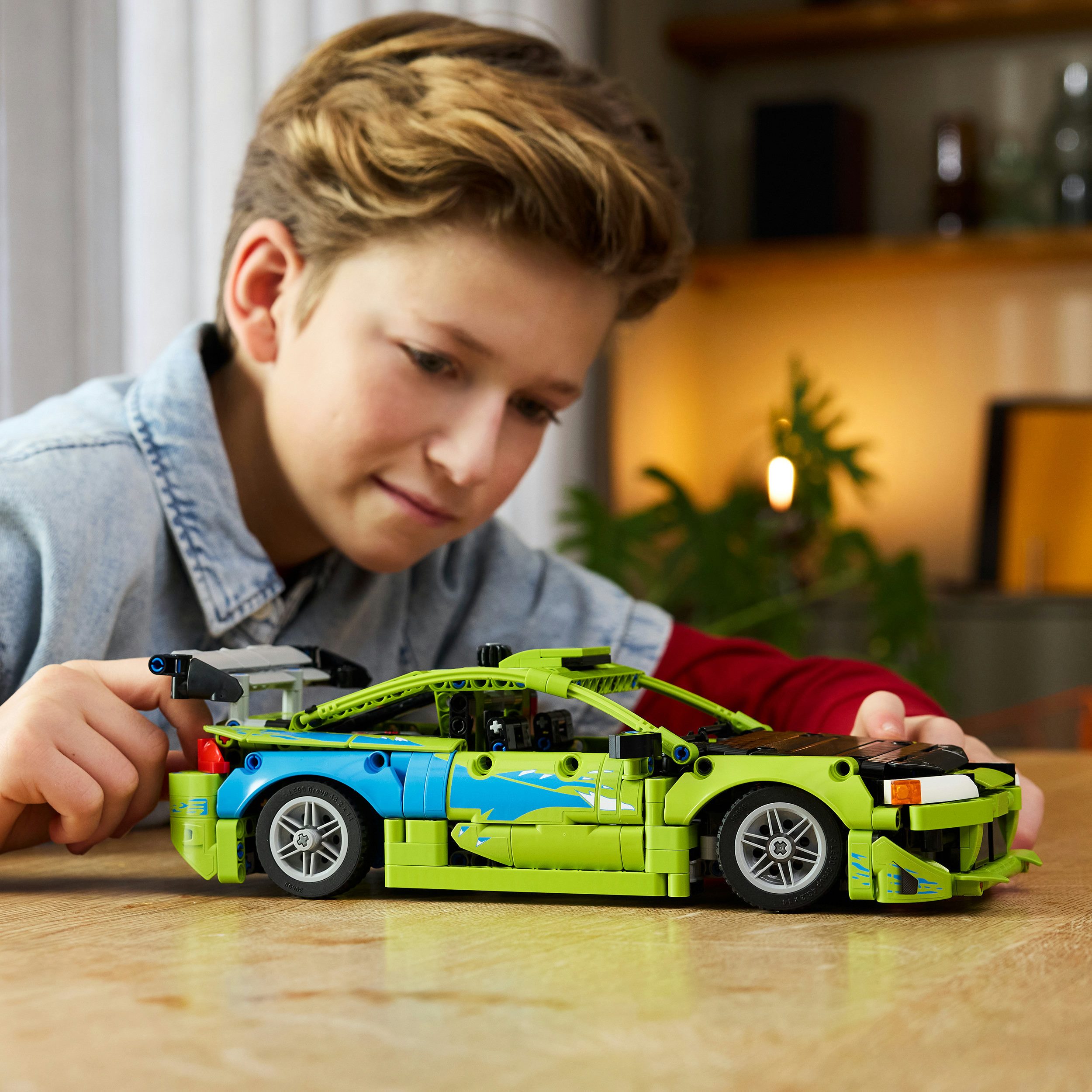 LEGO® Fast and Furious Mitsubishi Eclipse Auto (42229), LEGO Technic Konstruktionsspielsteine, (827 St), Made in Europe
