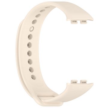 Wigento Smartwatch-Armband Für Honor Band 9 hochwertiges TPU Solid Color Watch Ersatz Arm Band