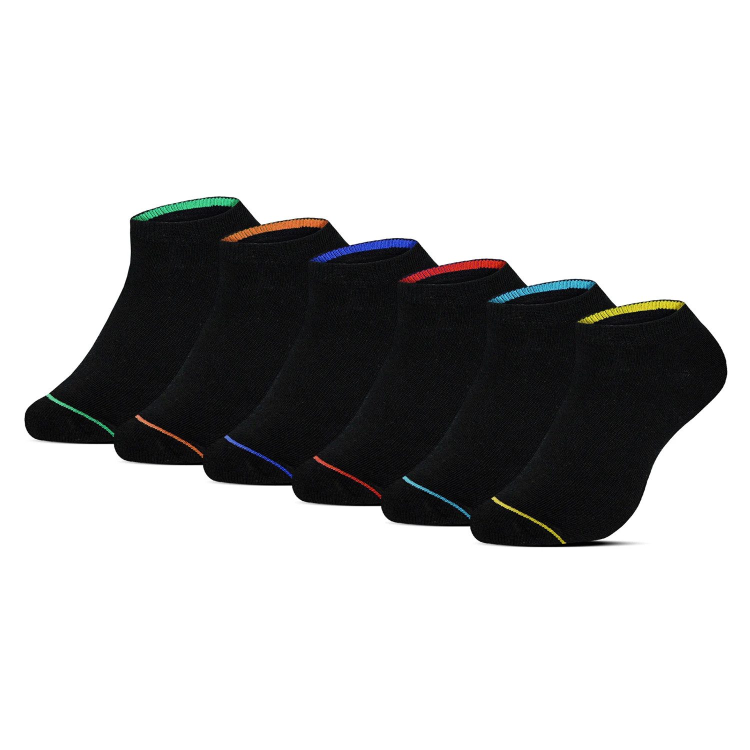 Yuhu Sneakersocken Deluxe Sneakersocken Unisex 6er Pack (6-Paar)
