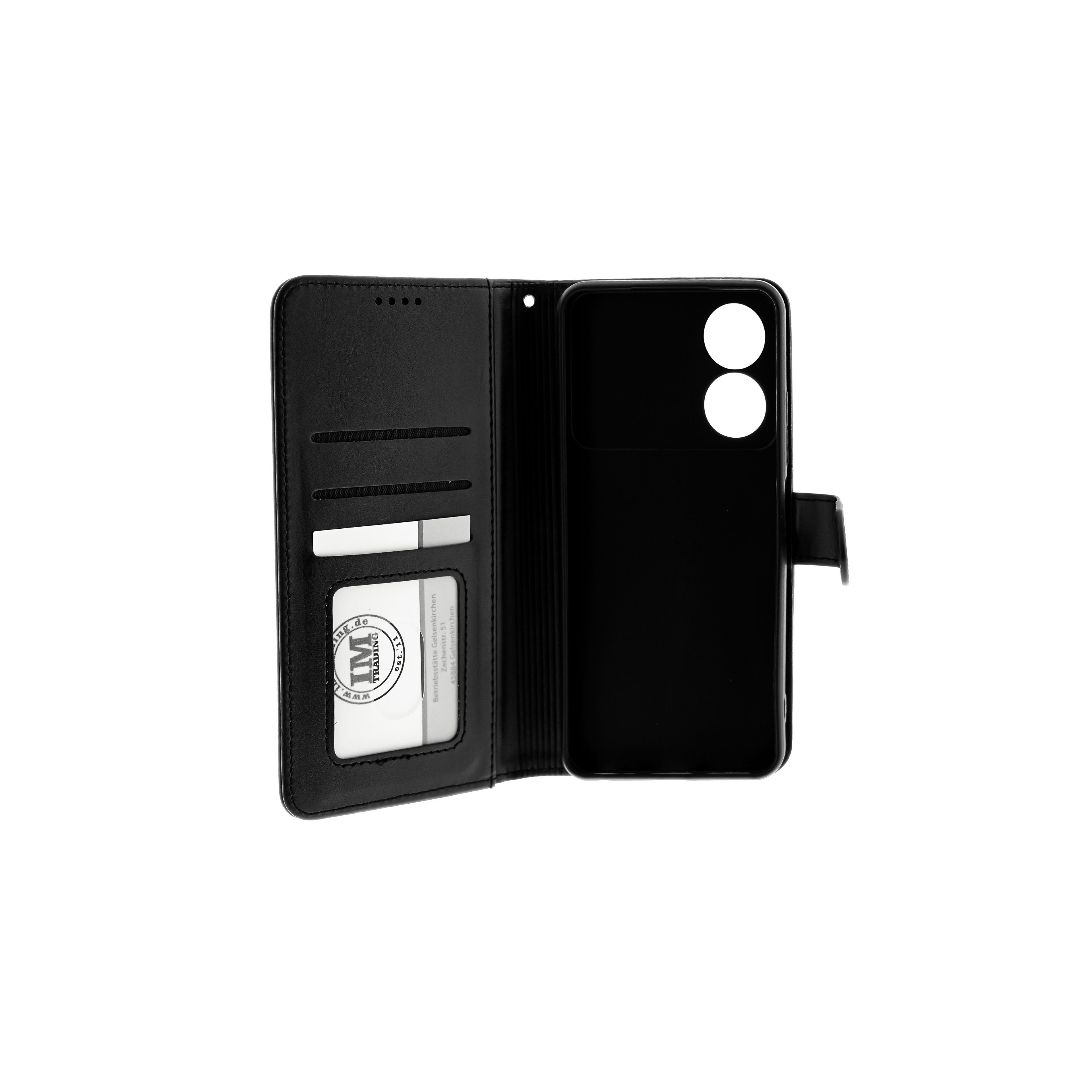 COFI 1453 Smartphone-Hülle Buchtasche mit Magnetverschluss Handyhülle mit Kartenfächern