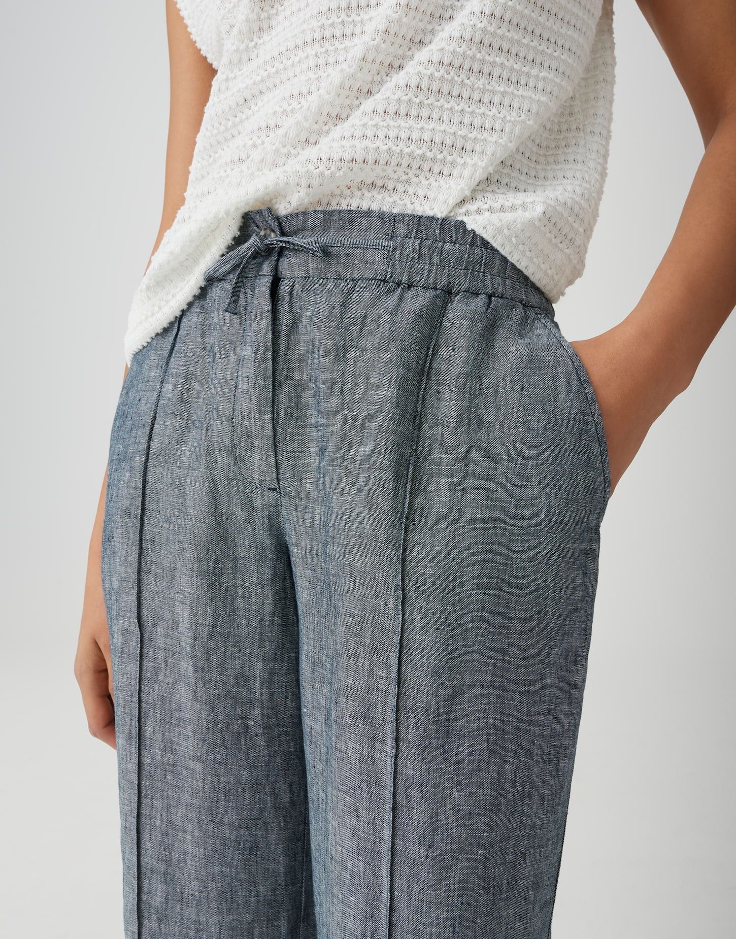 OPUS Leinenhose MAIKITO LINEN Relaxed aus reinem Leinen