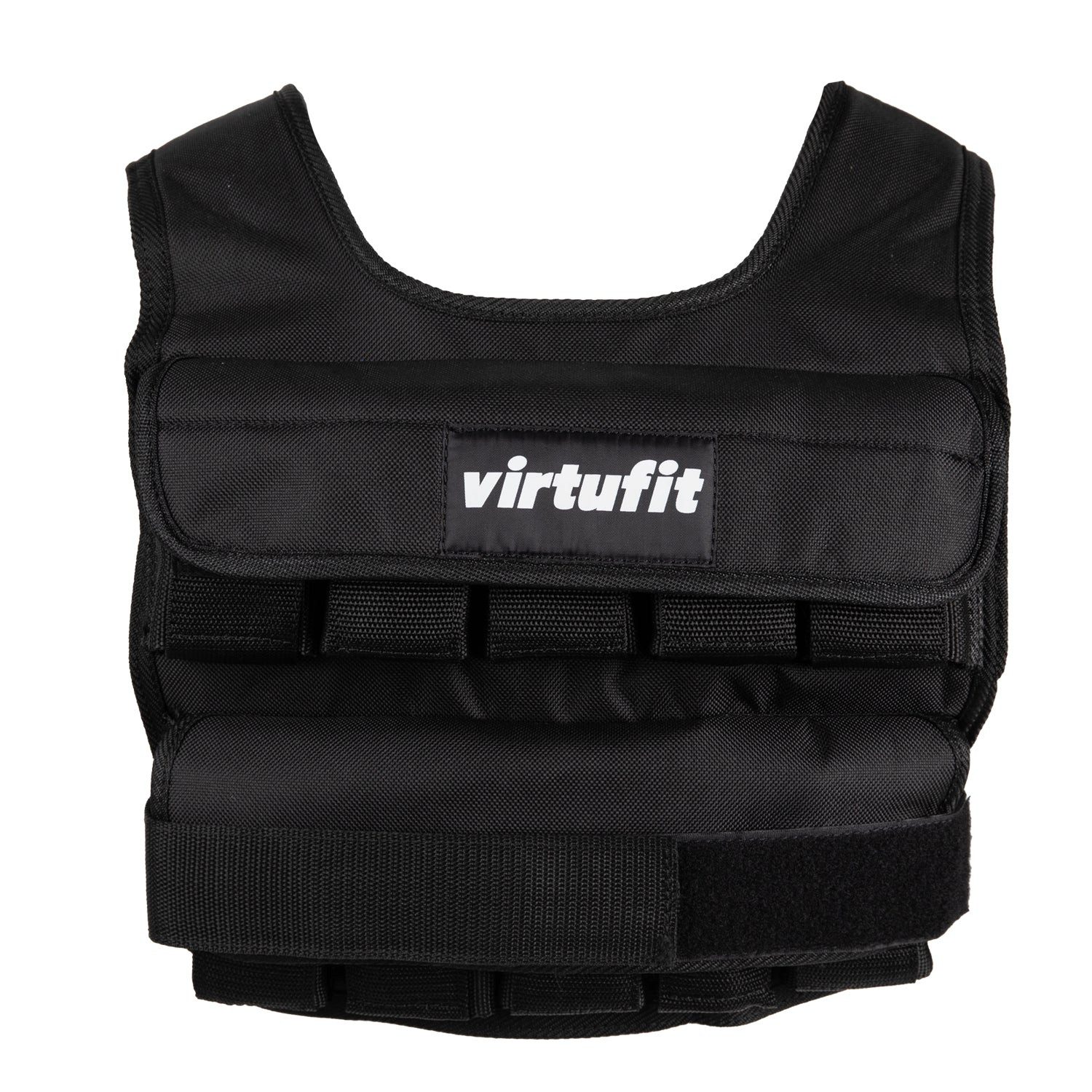 VirtuFit Gewichtsweste VirtuFit Verstellbare Gewichtsweste Pro 10 kg Schwarz