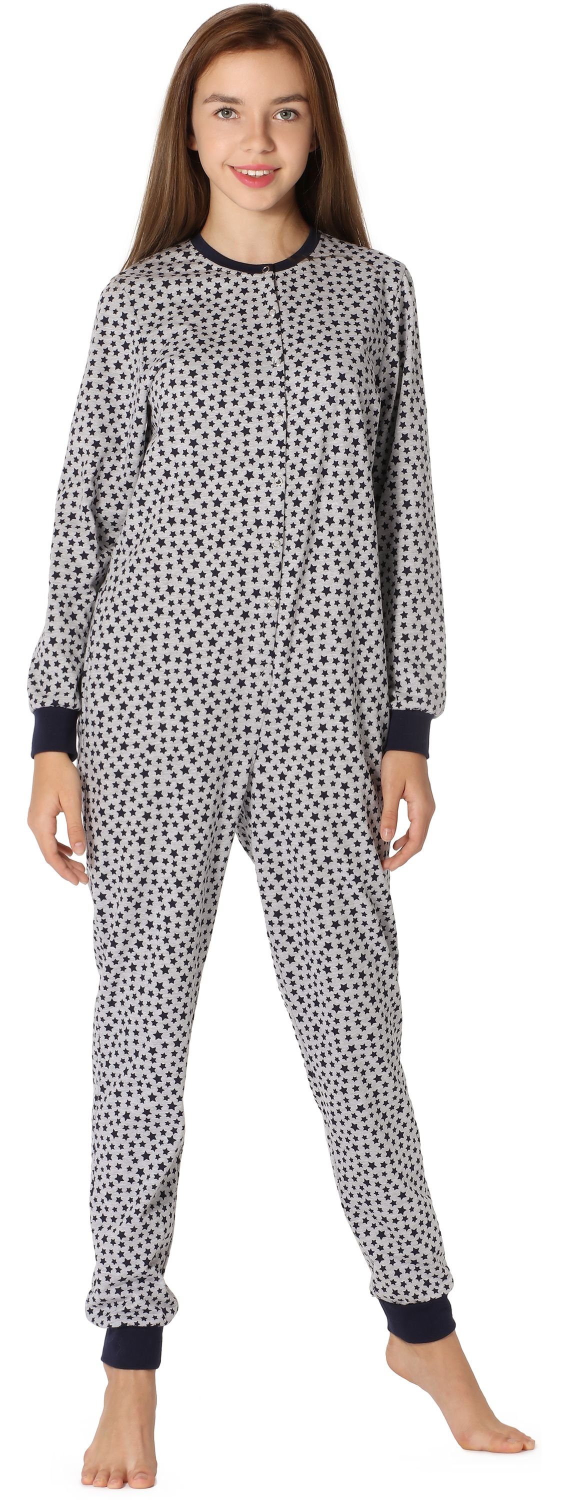 Schlafanzug Mädchen Jugend Schlafanzug Schlafoverall MS10-335