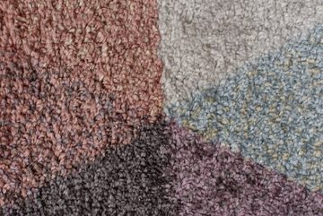 Teppich Handgeschnitzter Teppich SEVERN ZOE: Pastell, Polypropylen, KADIMA DESIGN, Rechteckig, Höhe: 12 mm