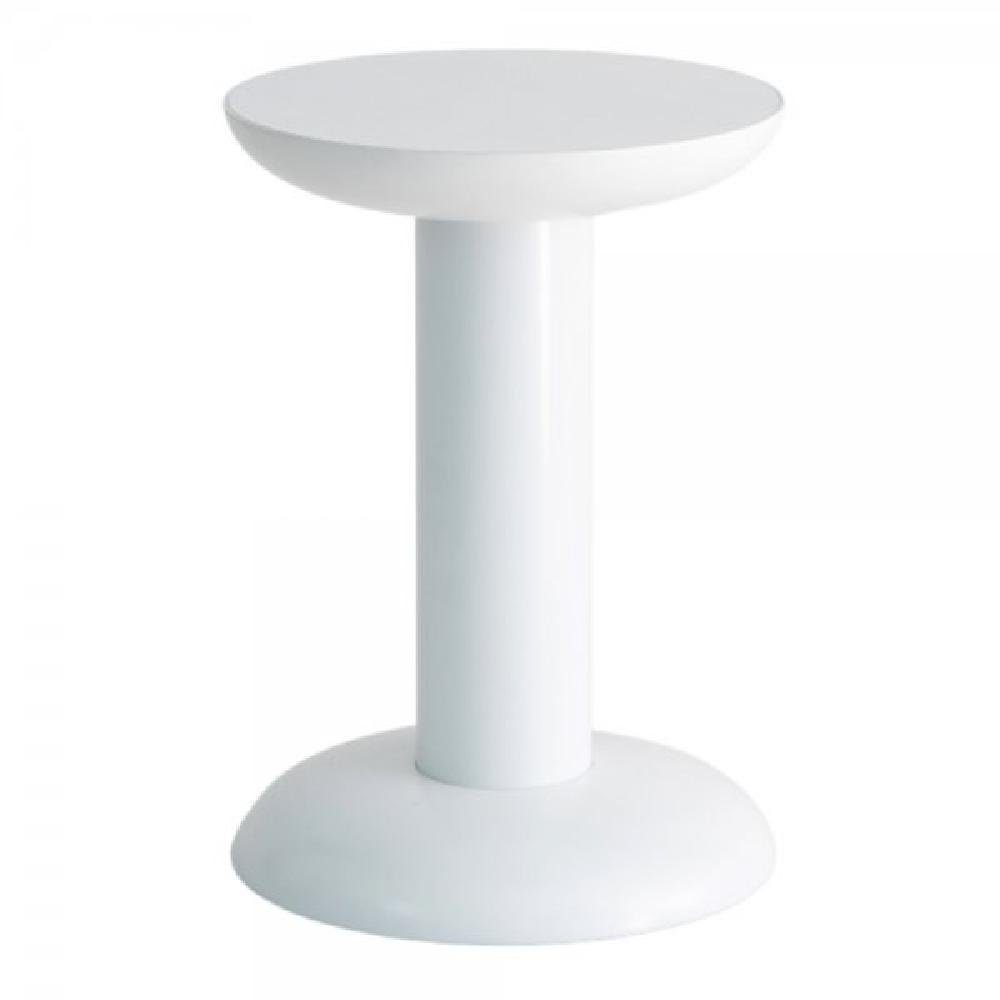 Aluminium Beistelltisch Raawii Thing Tisch White Table