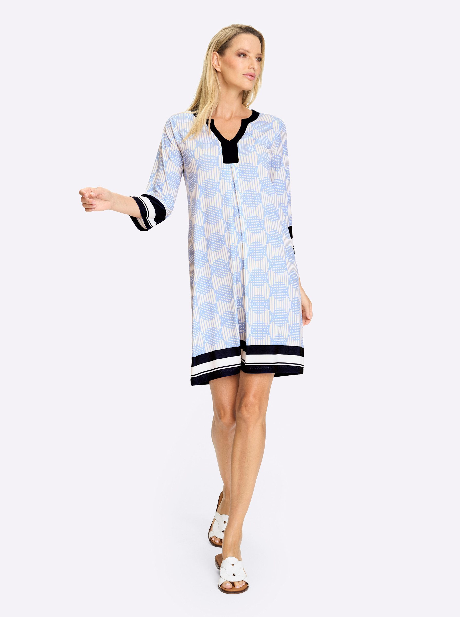 heine Jerseykleid Jersey-Kleid 3/4-Arm