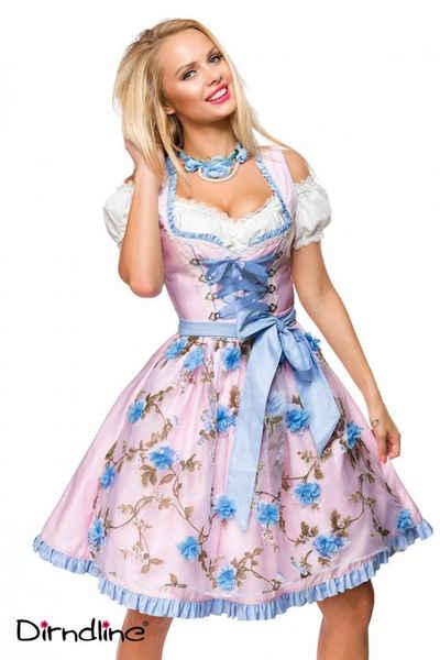 Dirndline Dirndl Dirndline - Dirndl mit Blumenschürze - L -