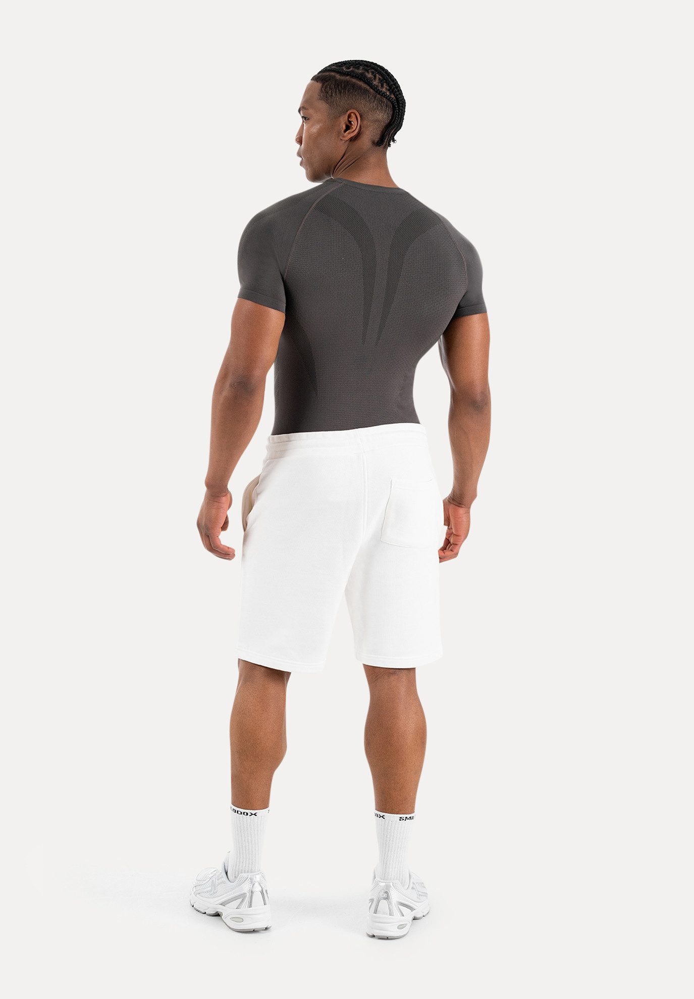 Smilodox T-Shirt Carnos, Compression Shirt Herren, Gymshirt, Seamless, Training Compression Fit, Seamless, atmungsaktiv, Body Mapping, Stretch