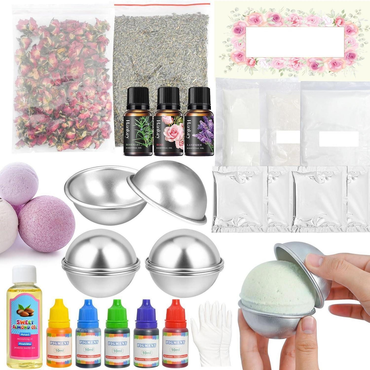 LuxusKollektion Kreativset Badekugel DIY Set mit Meeresornamenten