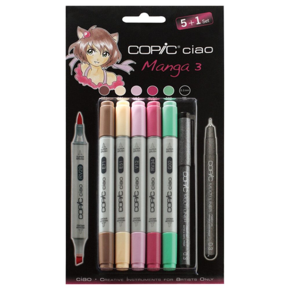 Marker Ciao 5+1 Set Manga 3 -