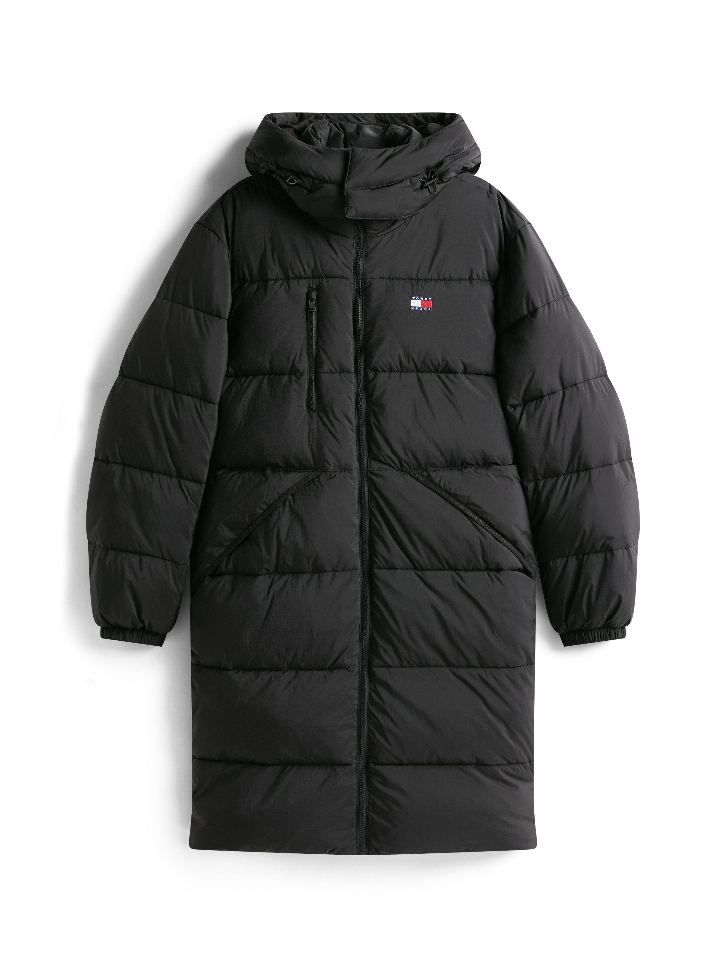 Tommy Jeans Steppmantel VAIL MAXI PARKA Regular fit mit abnehmbarer Kapuze