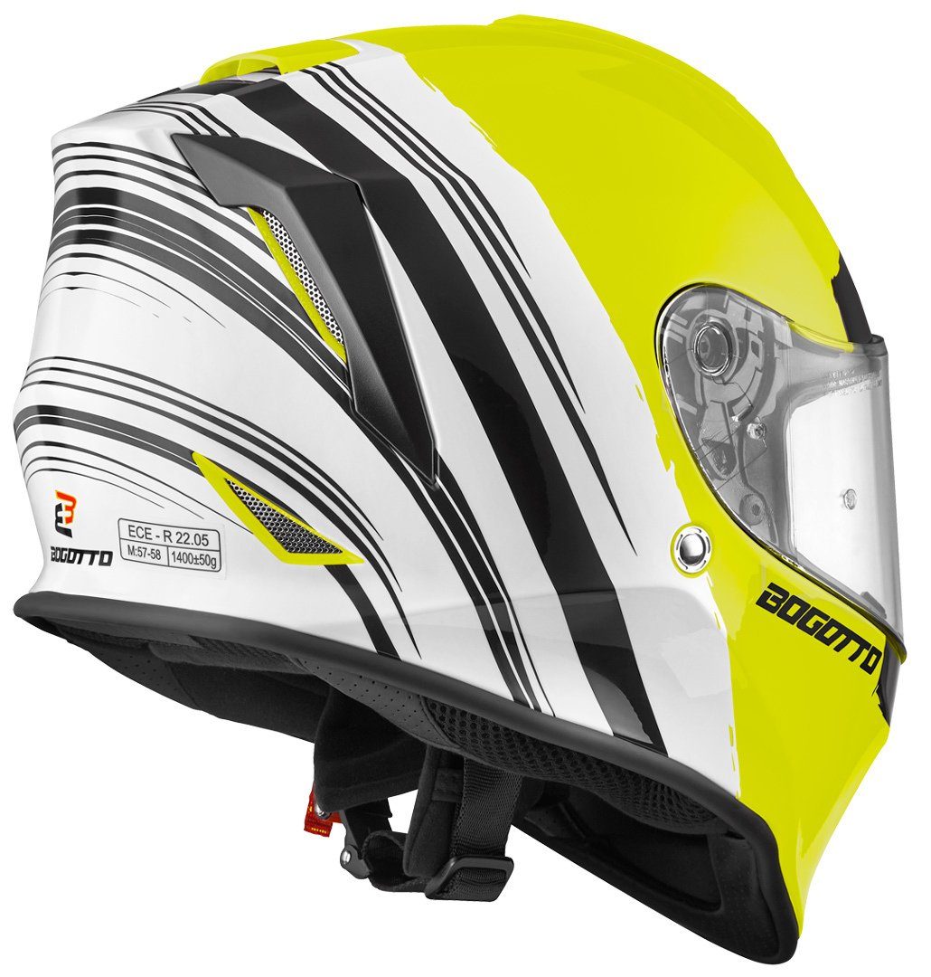 Bogotto Motorradhelm V151 Wild-Ride Helm, Pinlock