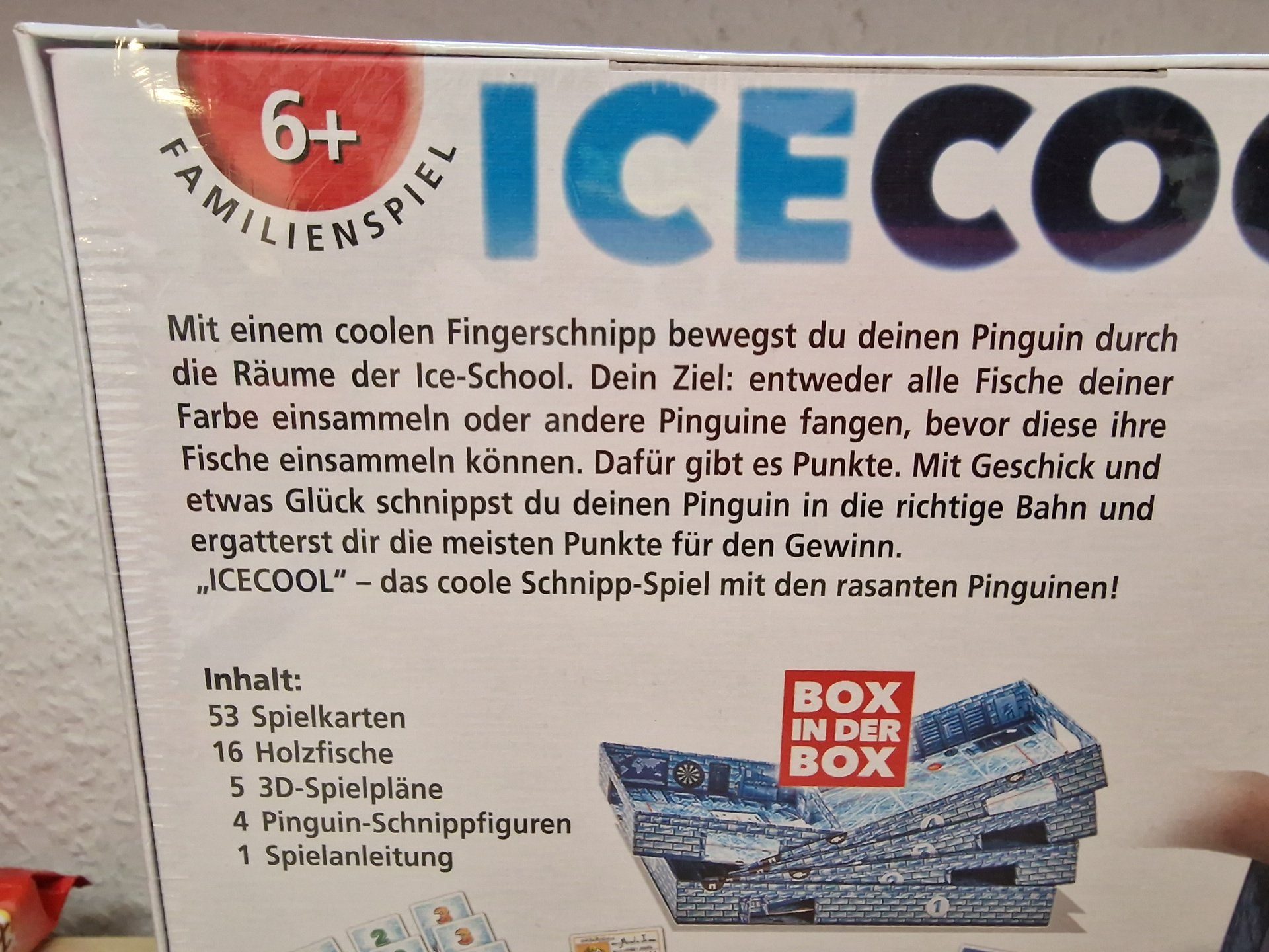 abgebildet ICECOOL, Freizeit Spiel GmbH ICECOOL Amigo Wie Spielesammlung, +