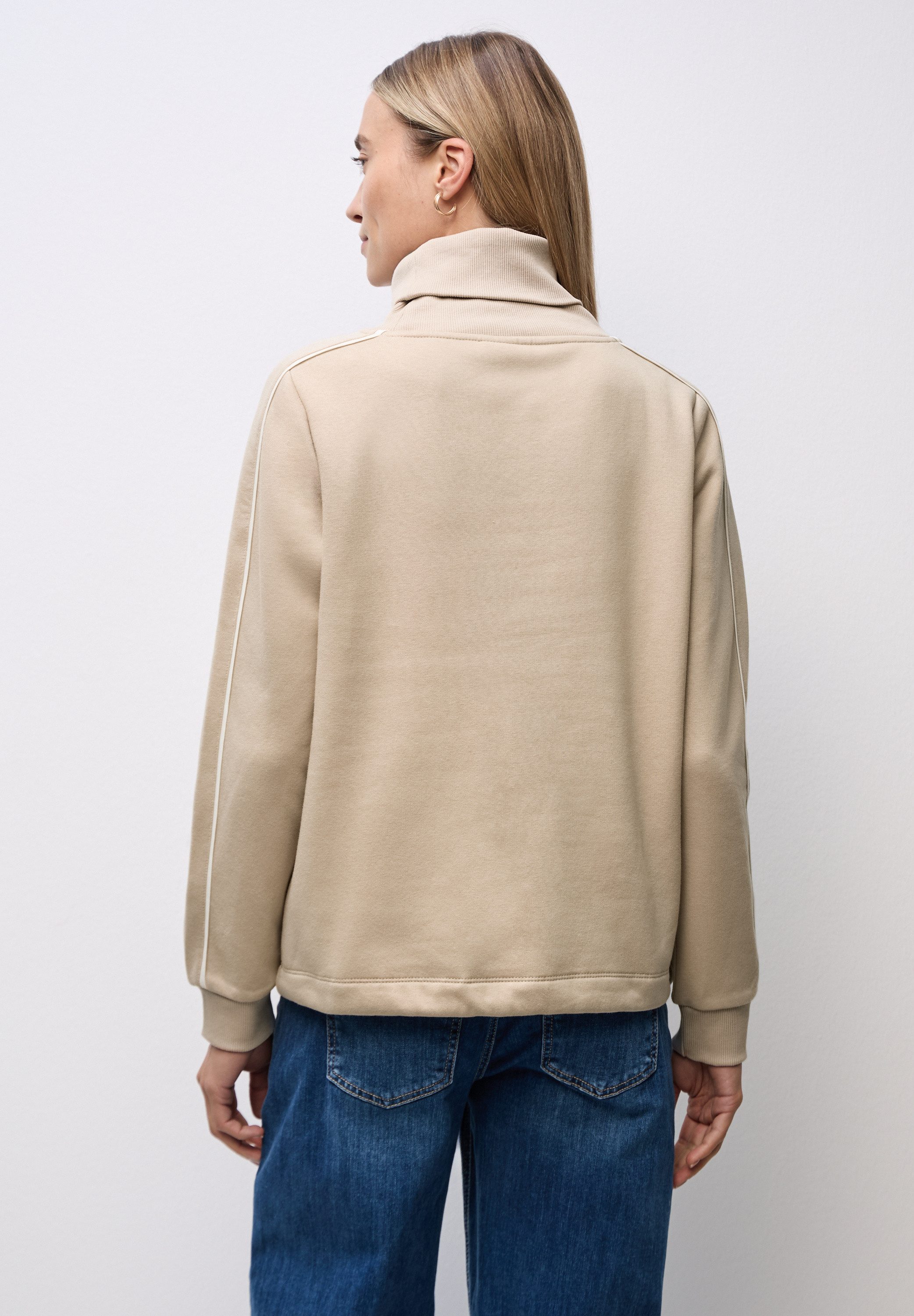 STREET ONE Sweatshirt mit Stehkragen günstig online kaufen