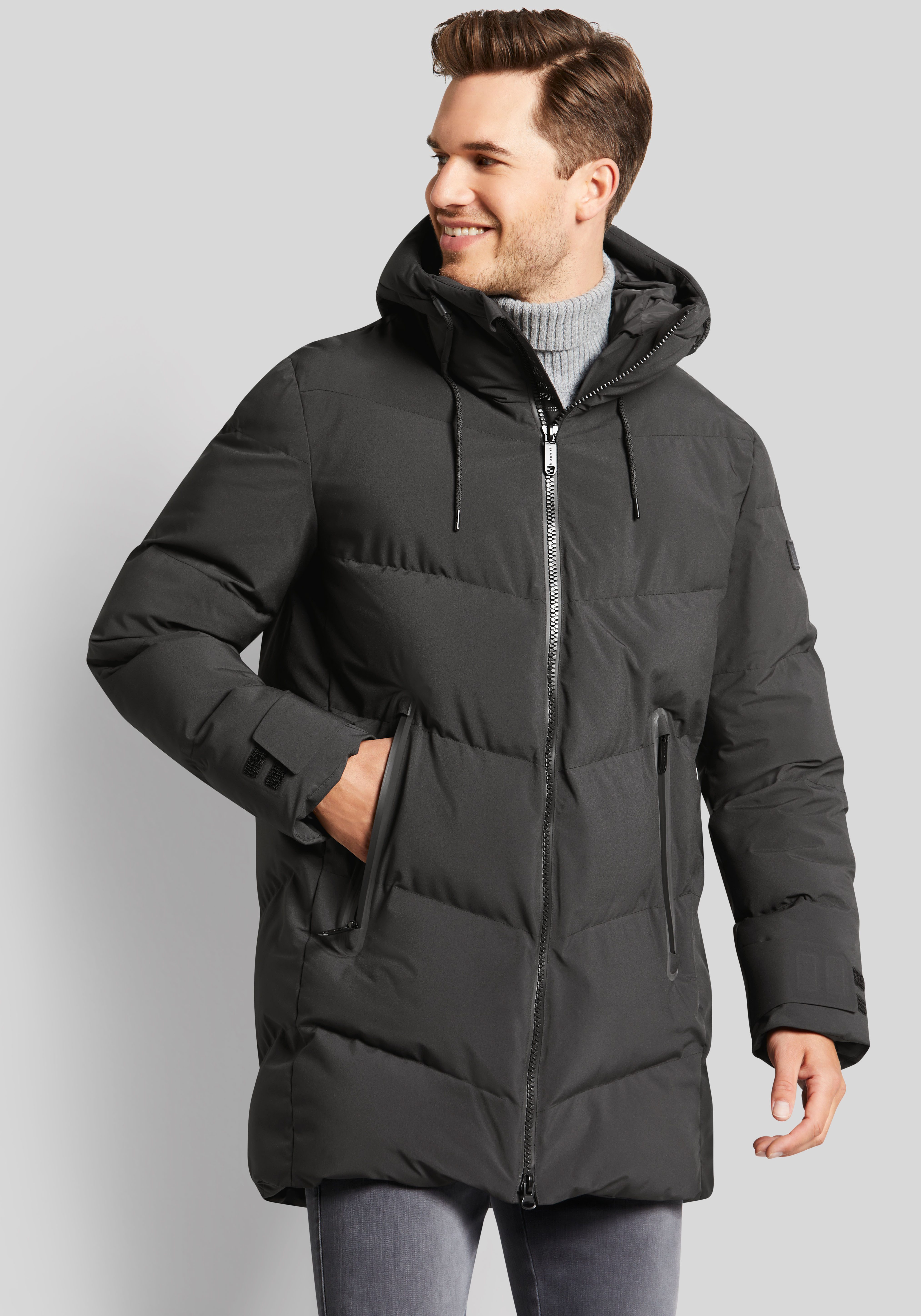 bugatti Steppjacke mit Kapuze