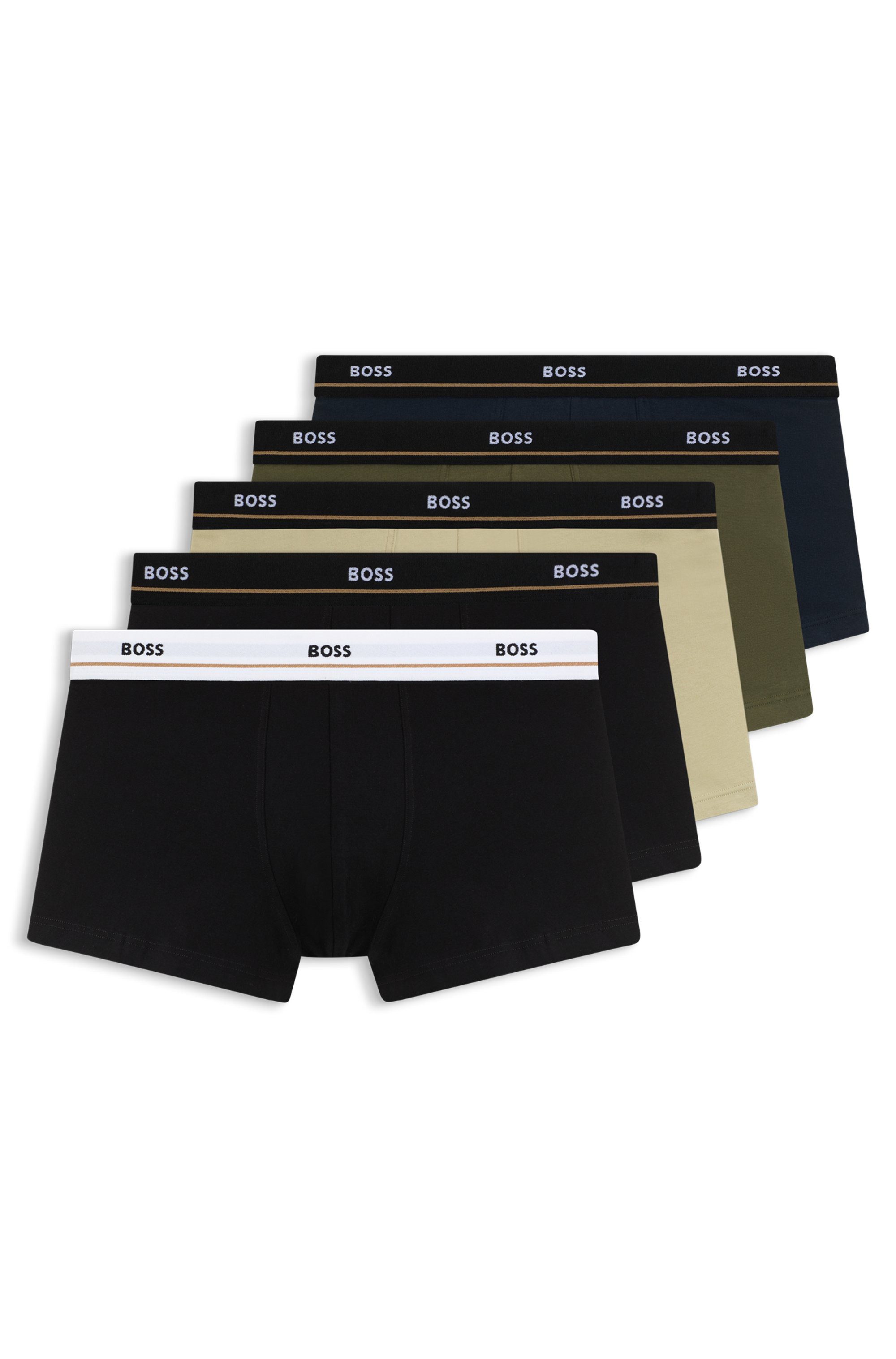 BOSS Trunk Trunk 5P Essential (Packung, 5-St., 5er) mit elastischem Bund