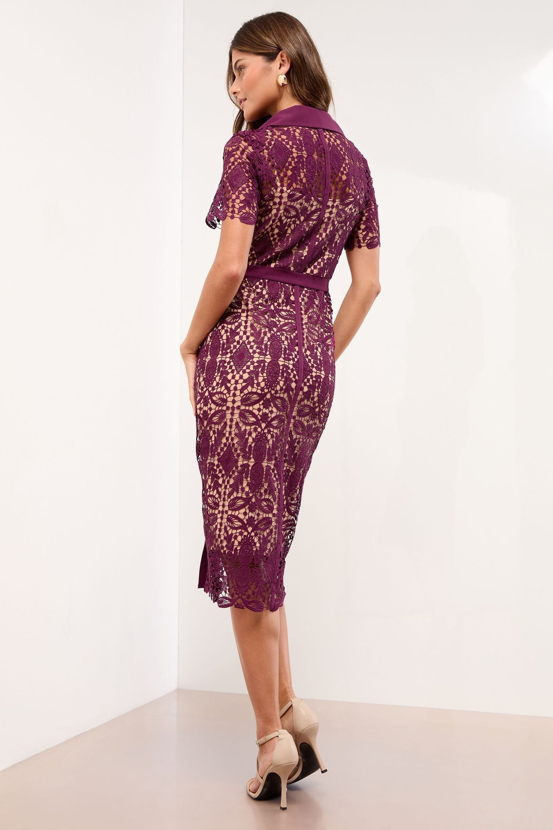 LIPSY Hemdblusenkleid Lipsy Premium Kurzarm-Hemdkleid (1-tlg) günstig online kaufen