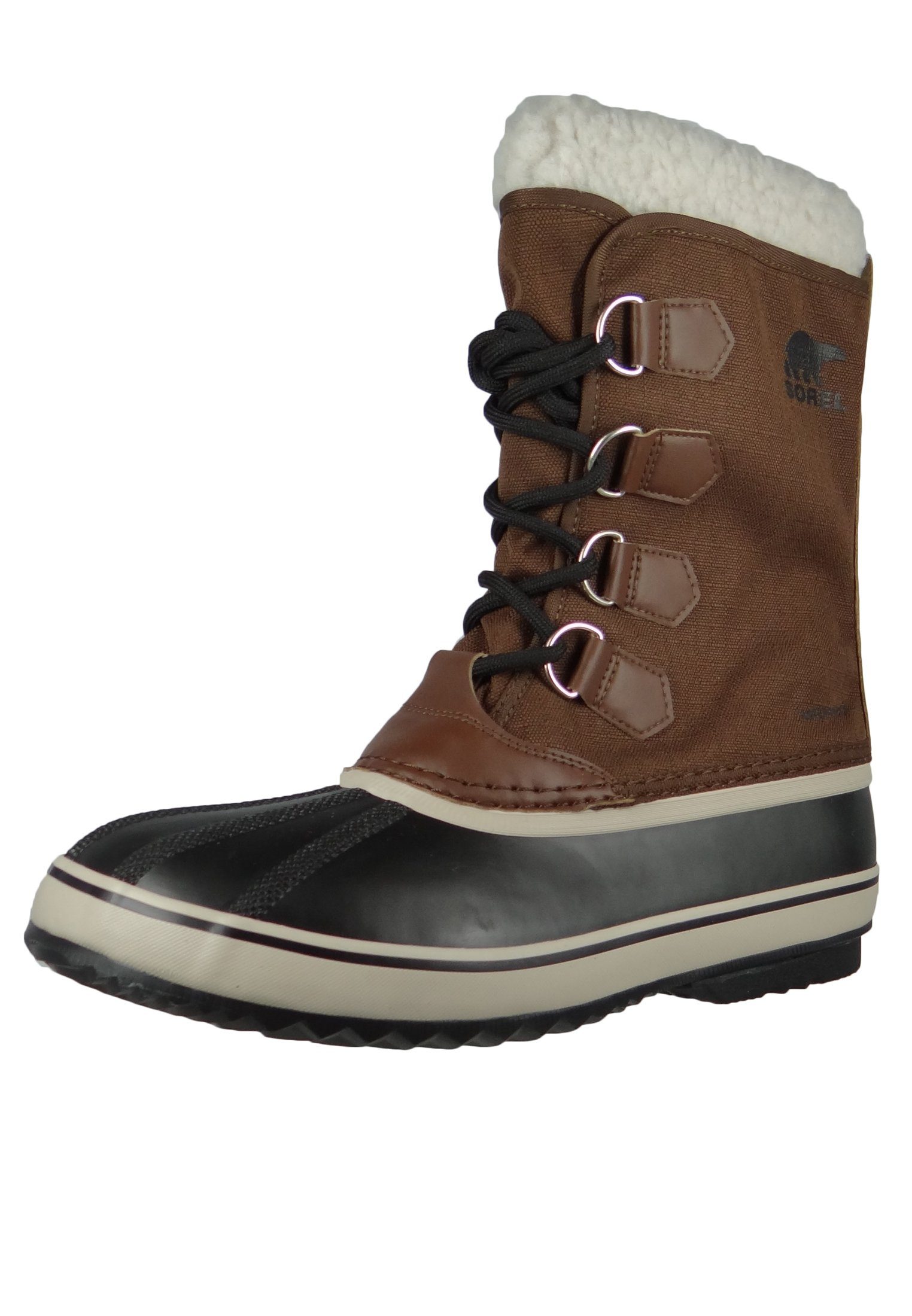 NM3487-256 1964 Pac Nylon Tobacco Black Stiefel