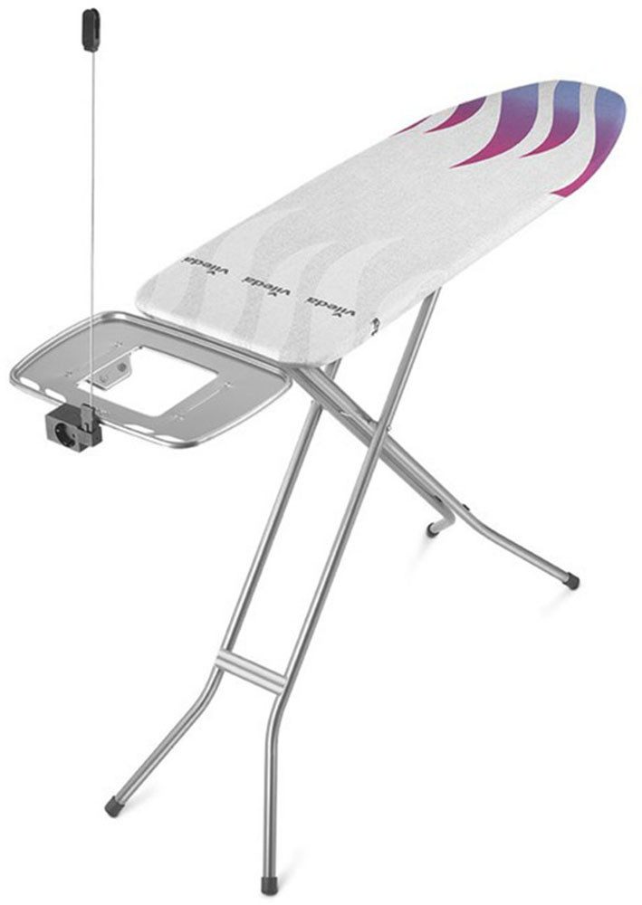 Vileda Bügelbrett Vileda Total Reflect M plus, Bügelfläche 120x38 cm, neues, einzigartiges Produktkonzept für eine verkürzte Bügelzeit