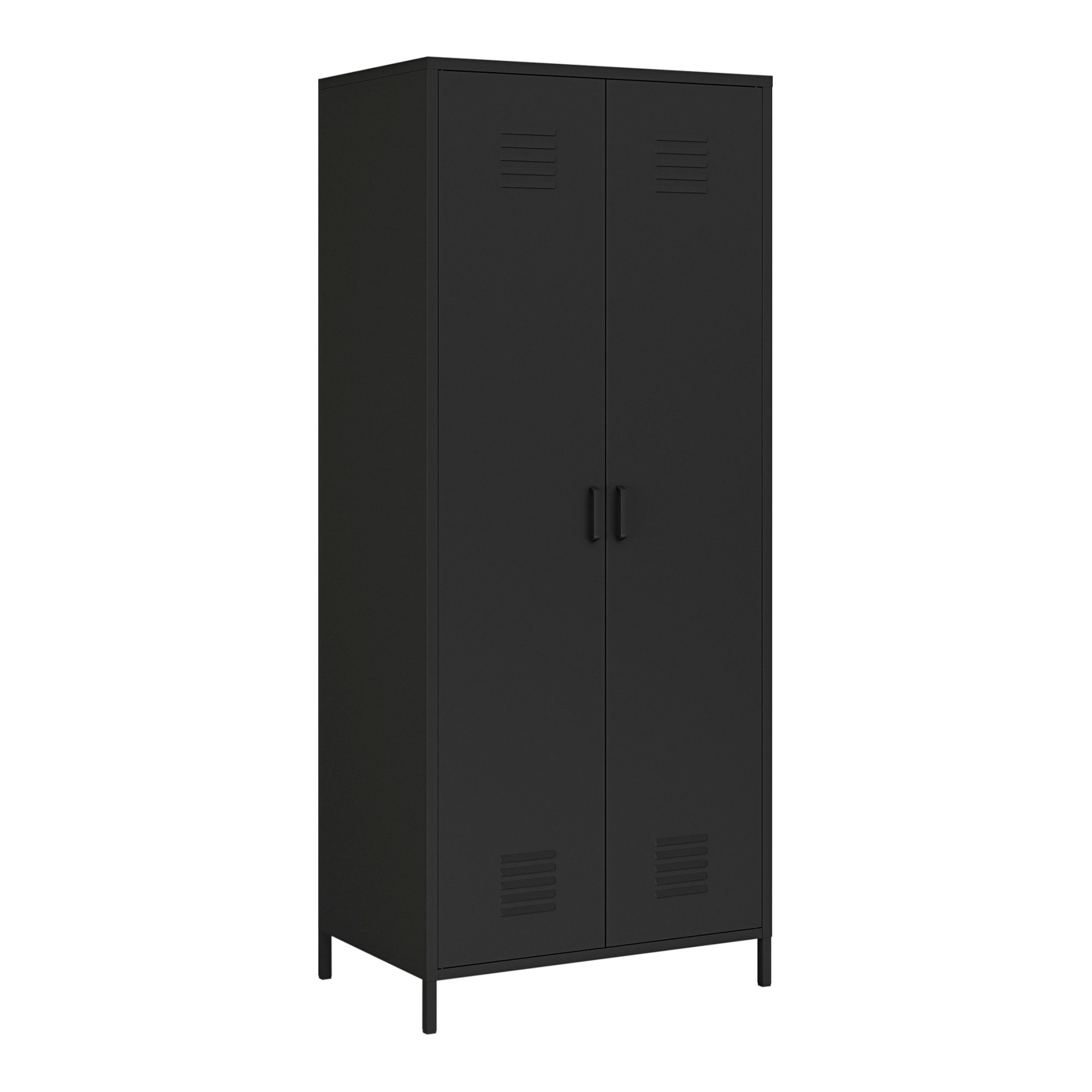 en.casa Kleiderschrank Garderobenschrank »Seinäjoki« 180x76x50 cm günstig online kaufen