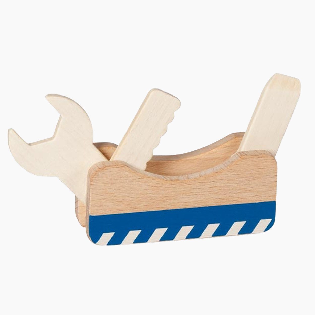 goki Kinder-Werkzeug-Set Multiwerkzeug 3 in 1, (packung, 1-tlg), 3 Werkzeuge in einem, kindersicheres Design